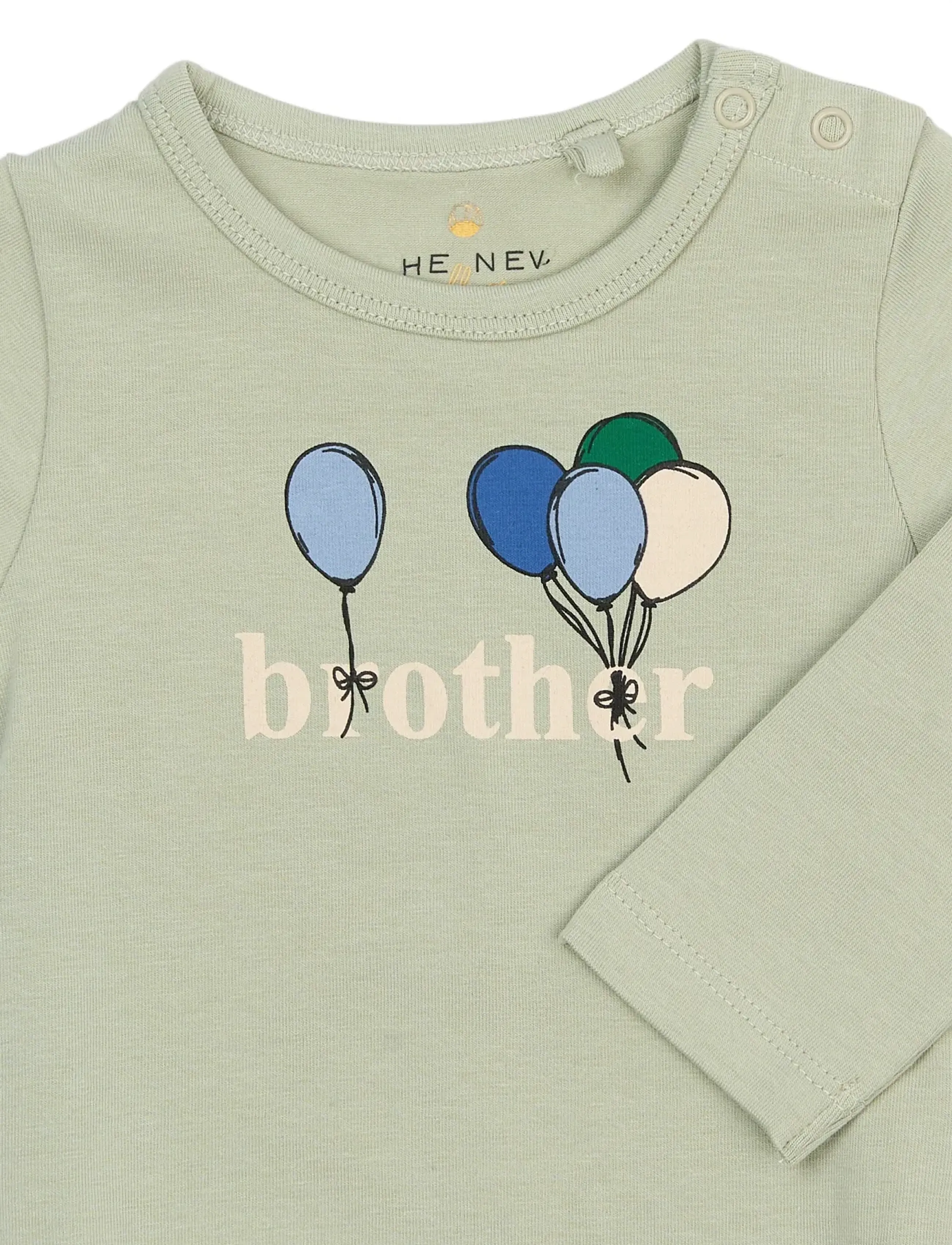 THE NEW SIBLINGS - TNSBBrother L_S Body - aqua gray - 2