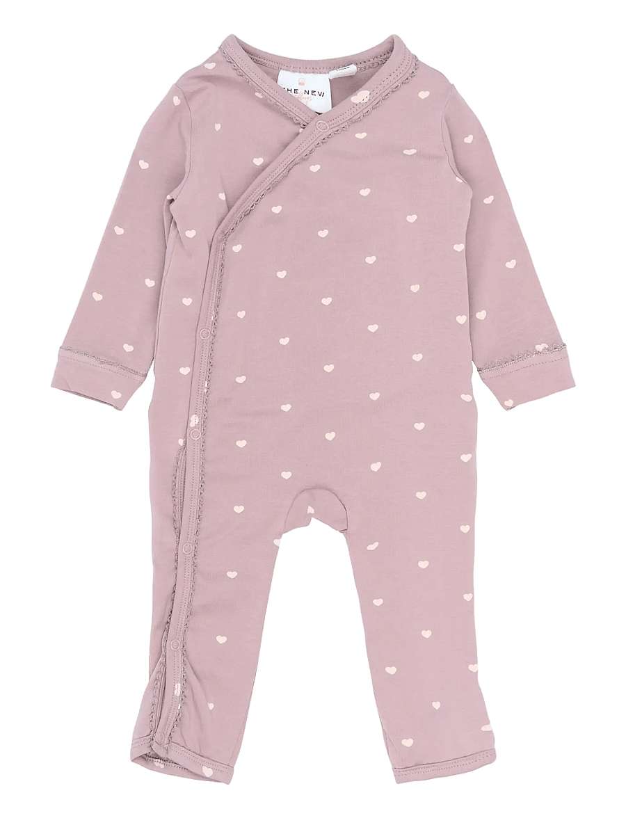 THE NEW SIBLINGS - TNSBNova L_S Wrap Jumpsuit - sea fog aop - 0