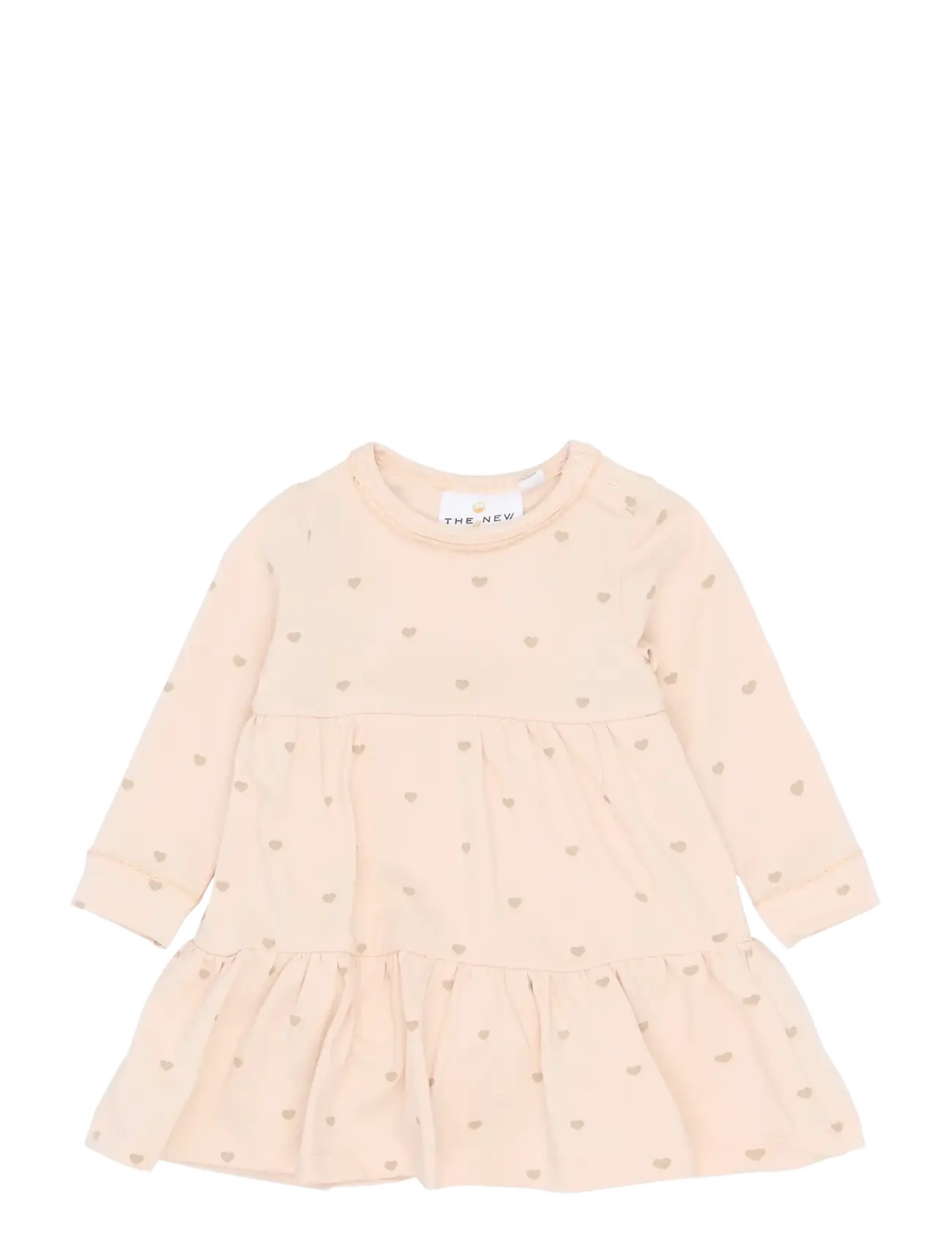 THE NEW SIBLINGS TNSBNova L_S Bodydress - Baby 44-92 - SILVER PEONY AOP / pink/rose