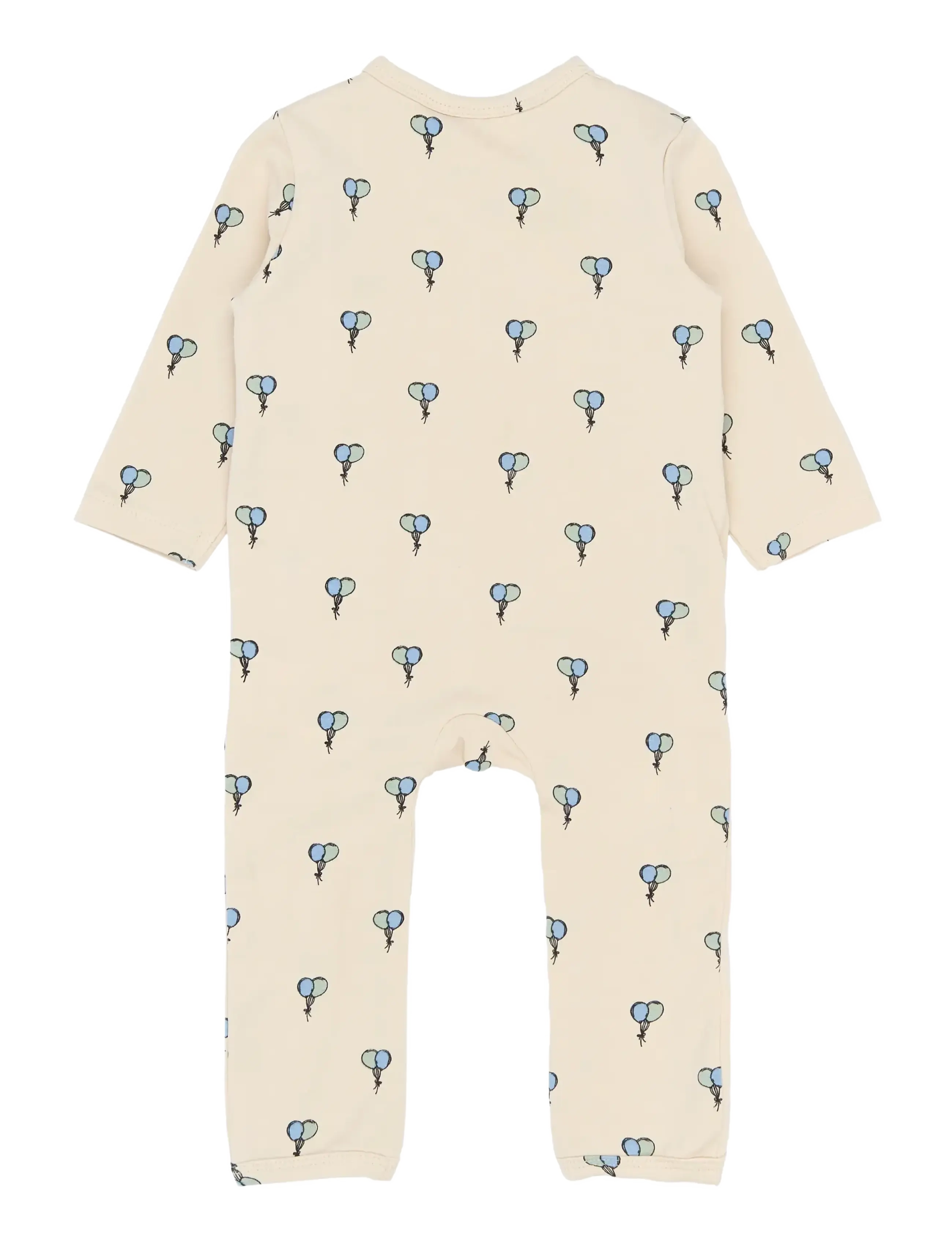 THE NEW SIBLINGS - TNSBSoon L_S Wrap Jumpsuit - gardenia aop - 1