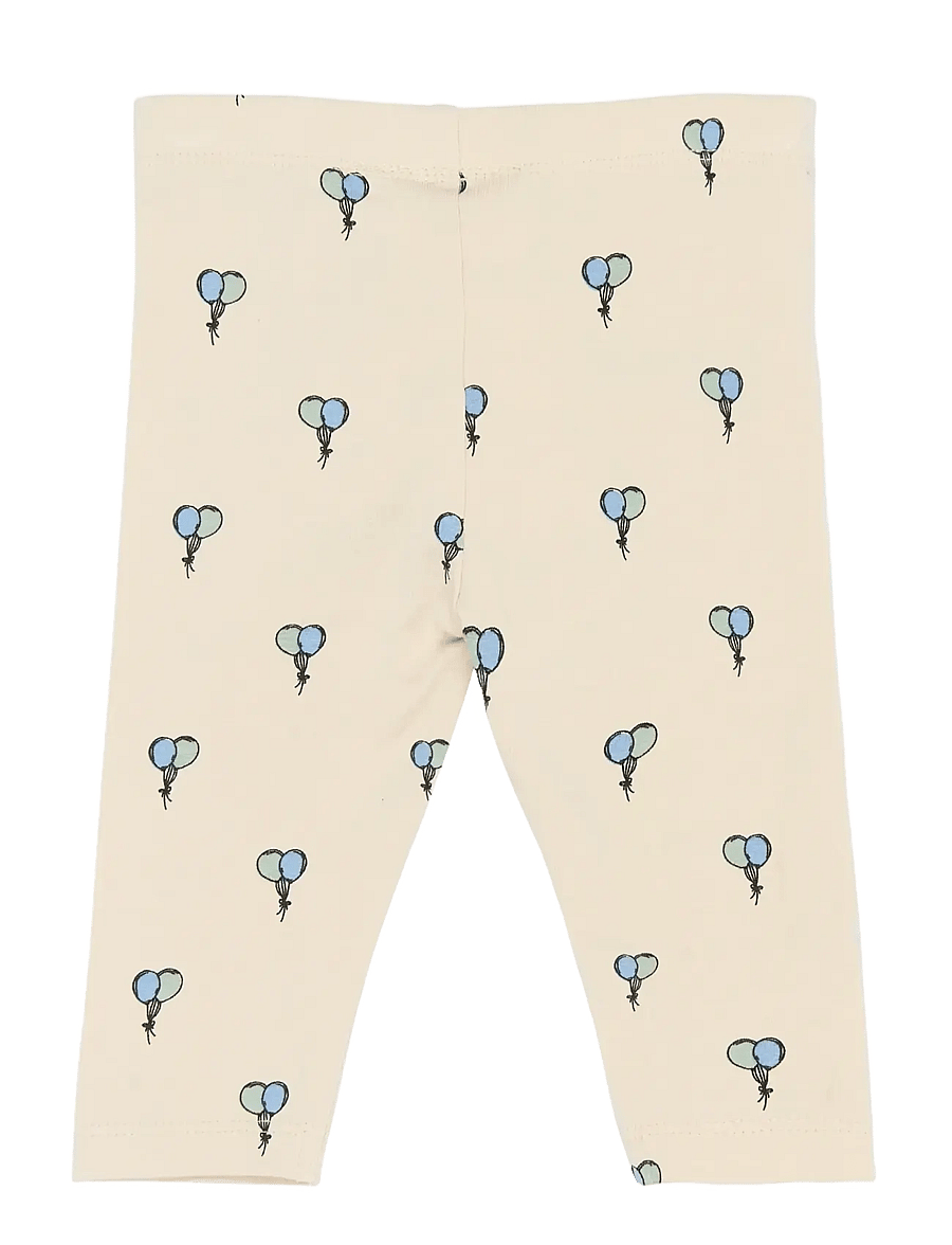 THE NEW SIBLINGS - TNSBSoon Leggings - leggings - gardenia aop - 1