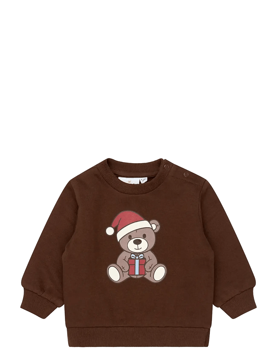 THE NEW SIBLINGS - TNSBHoliday Sweatshirt - dressipluusid - chestnut - 1