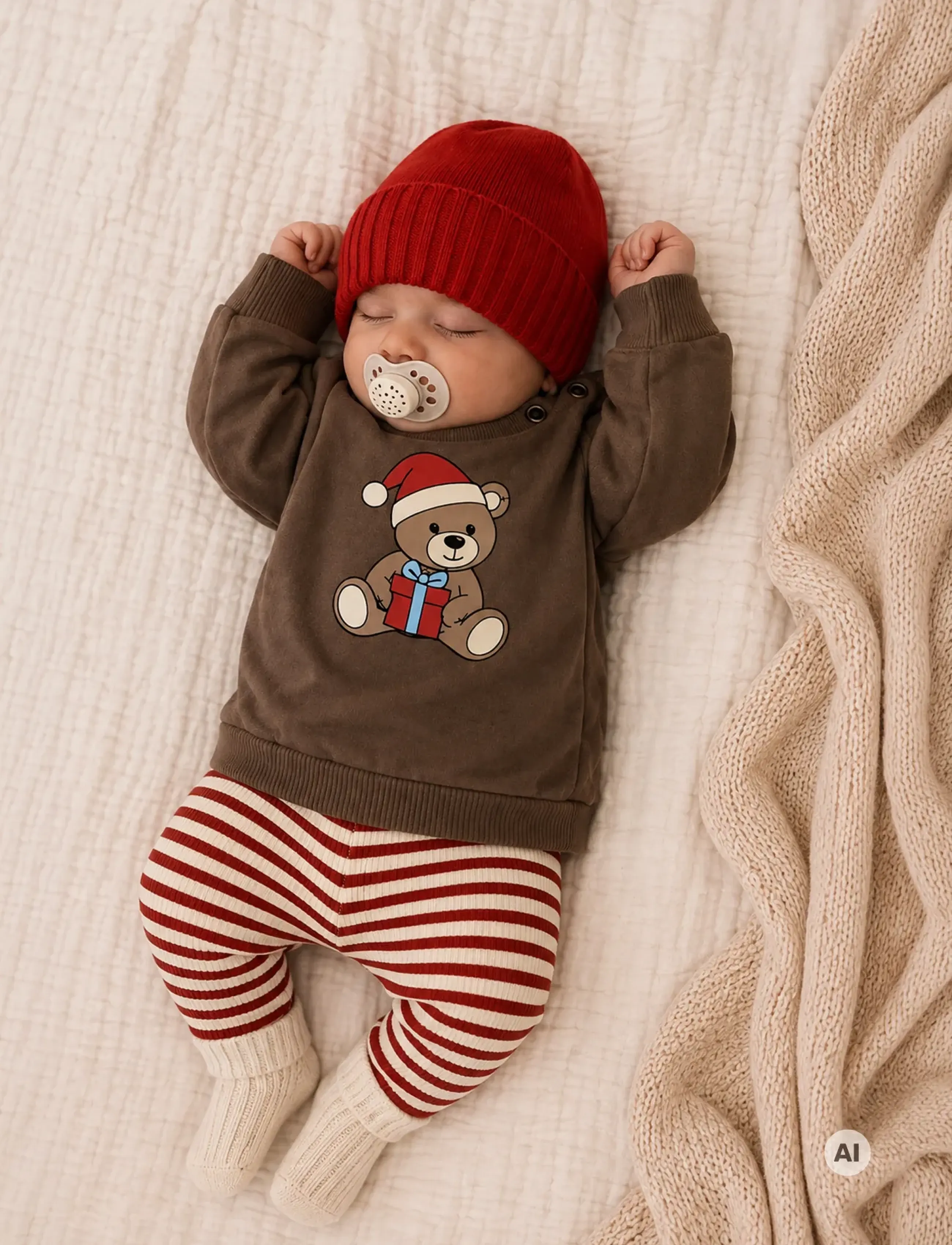 THE NEW SIBLINGS TNSBHoliday Sweatshirt - Dressipluusid ja kapuutsiga pusad - CHESTNUT / brown