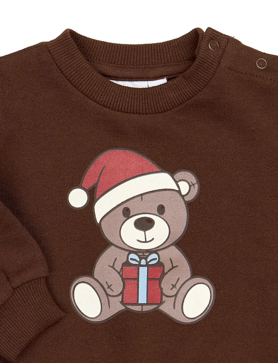 THE NEW SIBLINGS - TNSBHoliday Sweatshirt - dressipluusid - chestnut - 3