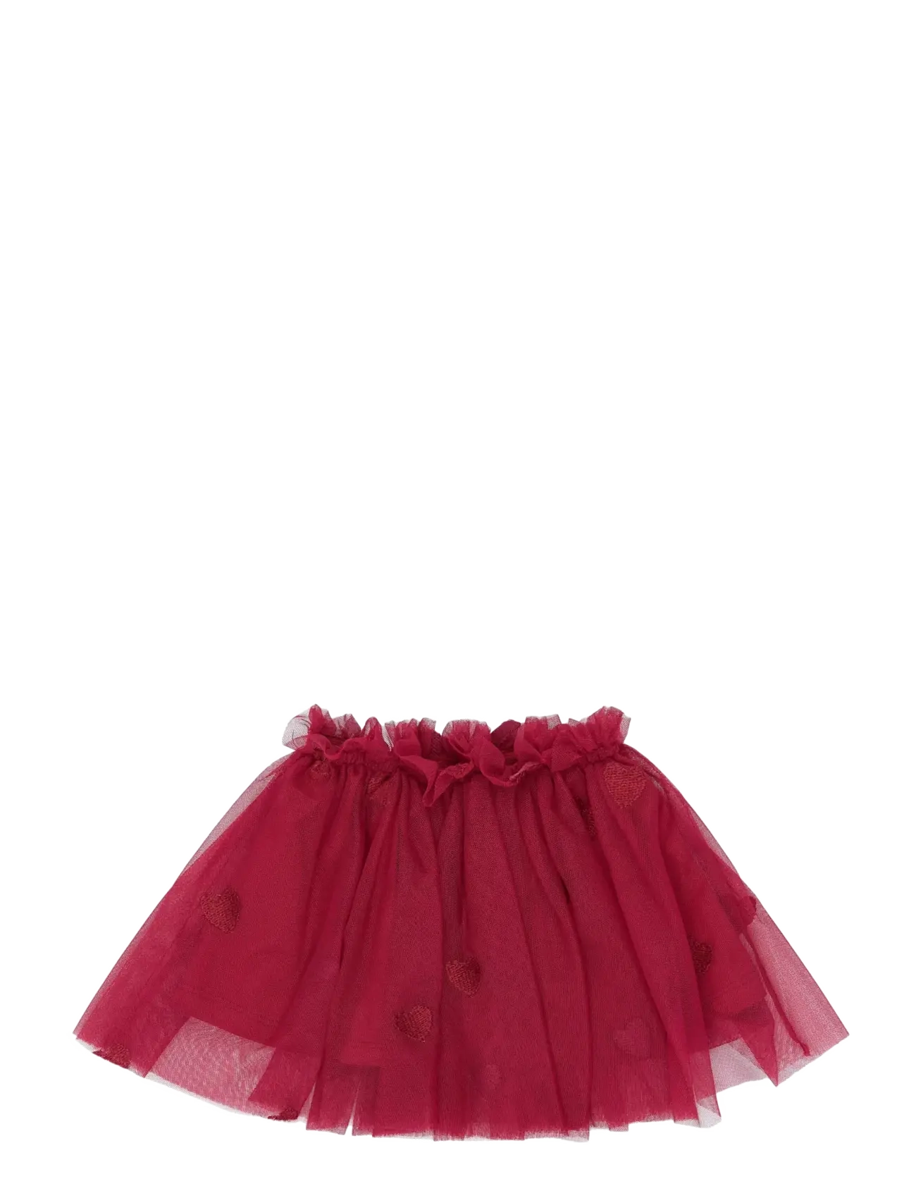 THE NEW SIBLINGS TNSBYnalla Mesh Skirt - Tyllkjolar - RIO RED EMB / red