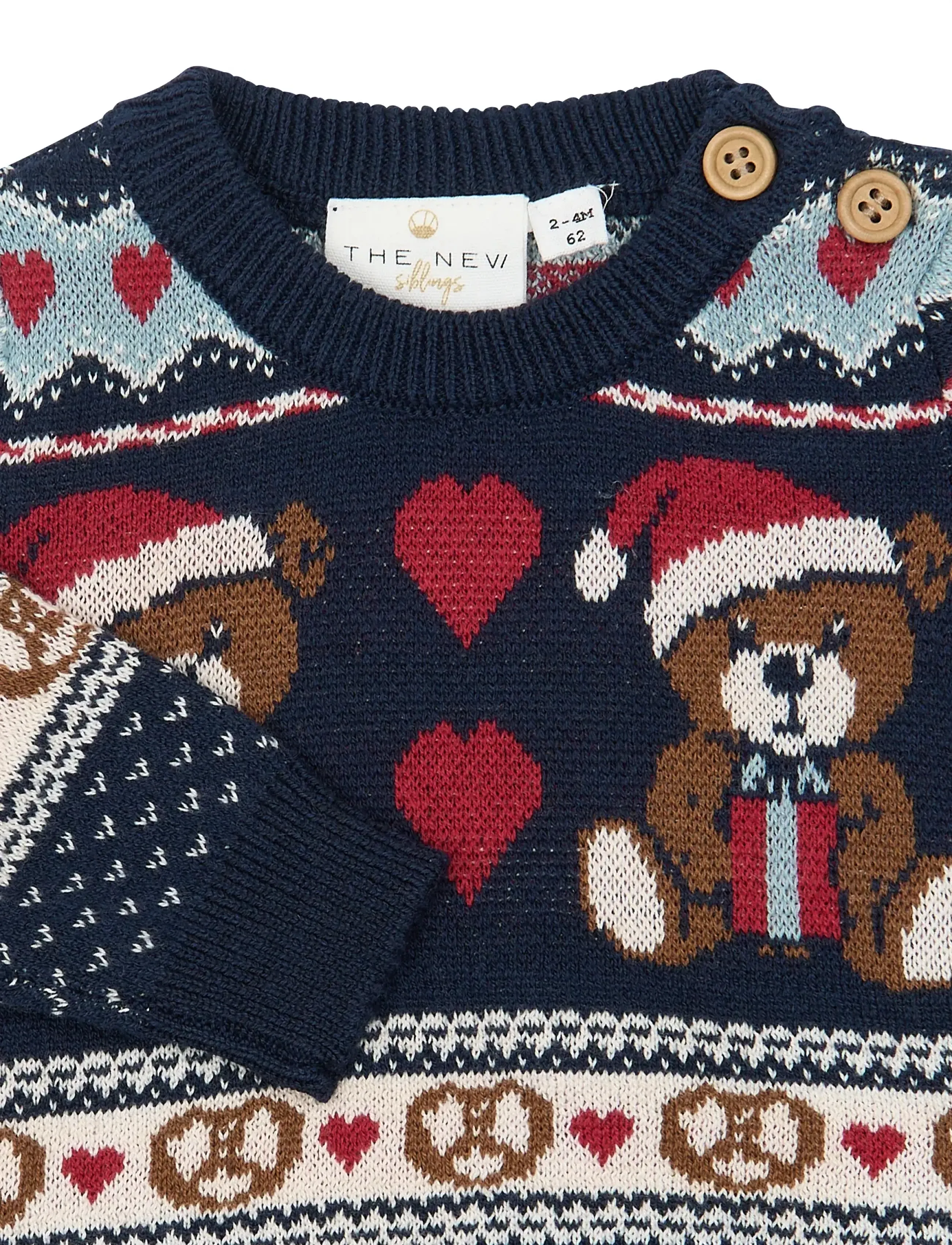 THE NEW SIBLINGS - TNSBHoliday Jacquard Pullover - jumpers - multi colour - 2