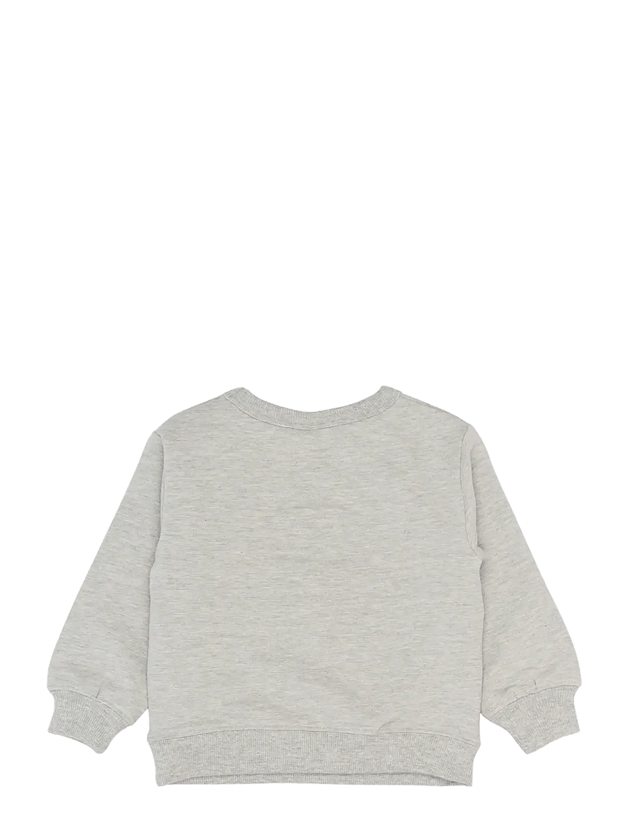THE NEW SIBLINGS - TNSTPippin OS Sweatshirt - sweatshirts - light grey melange - 2