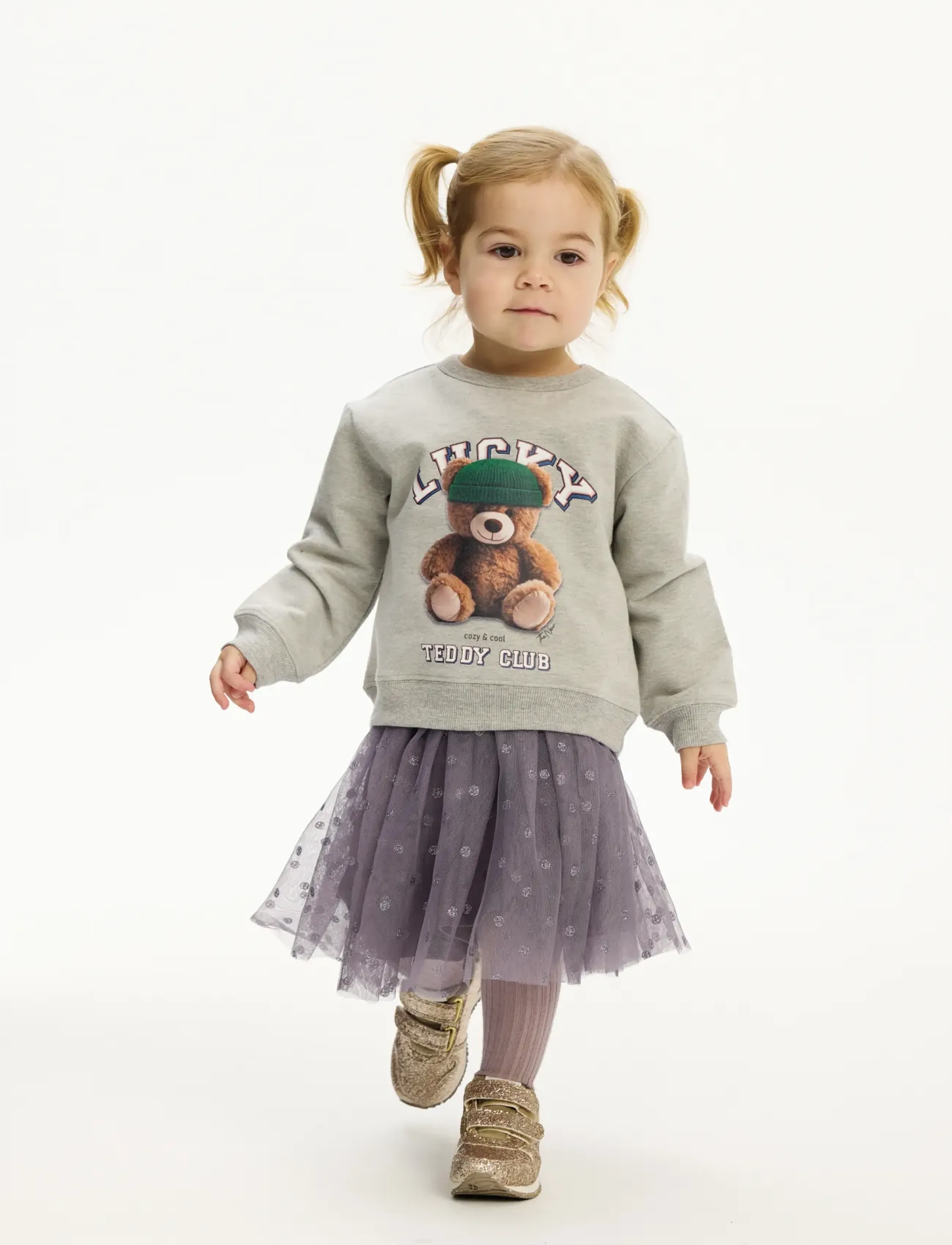 THE NEW SIBLINGS - TNSTPippin OS Sweatshirt - sweatshirts - light grey melange - 3