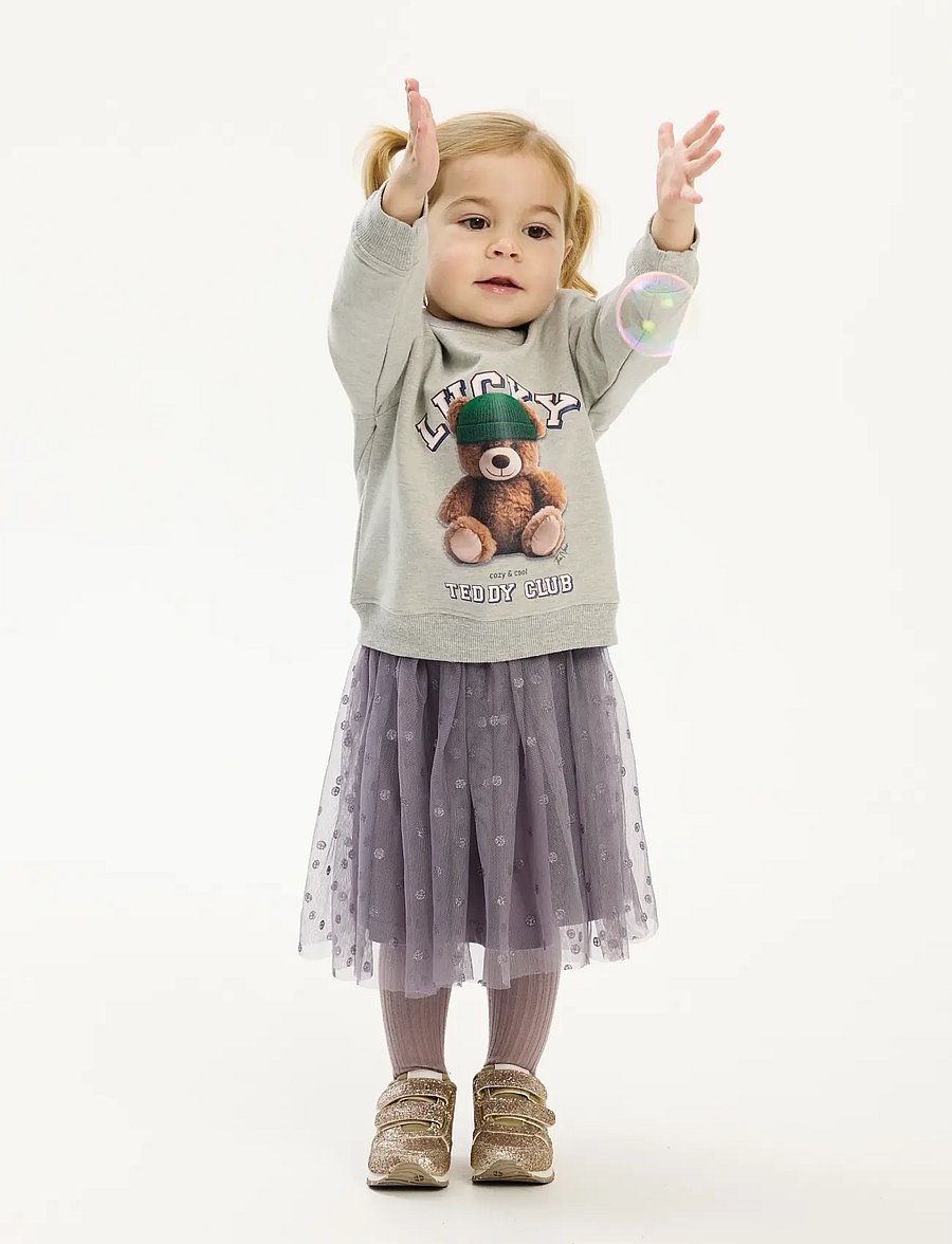 THE NEW SIBLINGS - TNSTPippin OS Sweatshirt - sweatshirts - light grey melange - 4