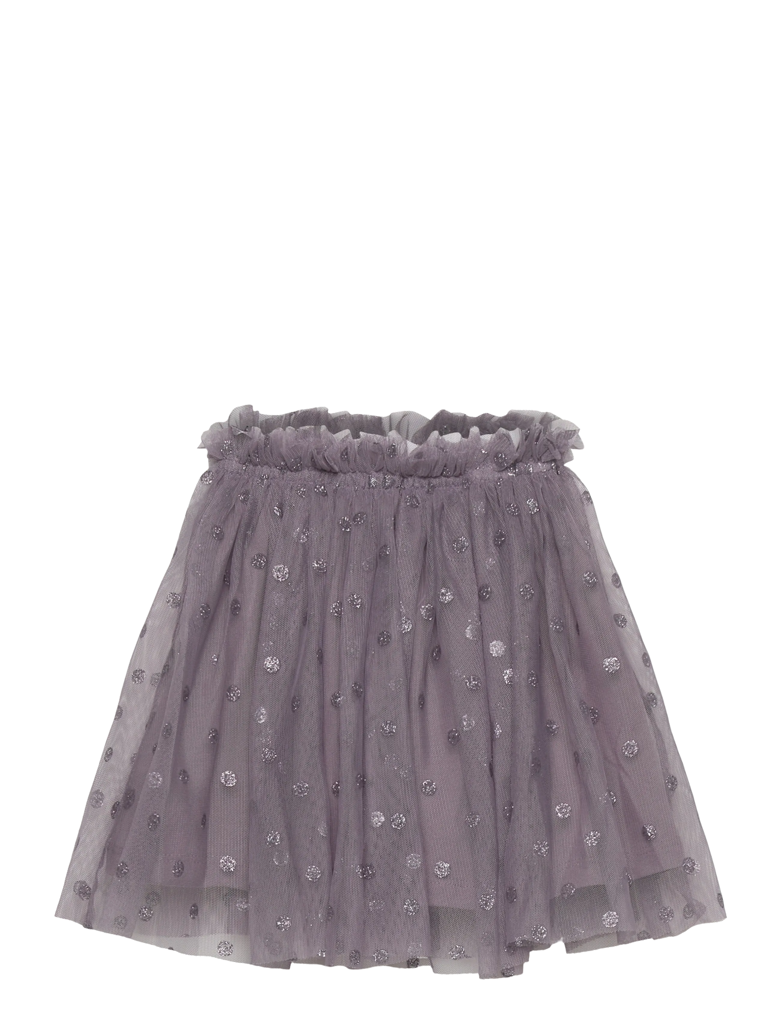 THE NEW SIBLINGS TNSTPoppy Skirt - Riided - GRAY RIDGE AOP / purple