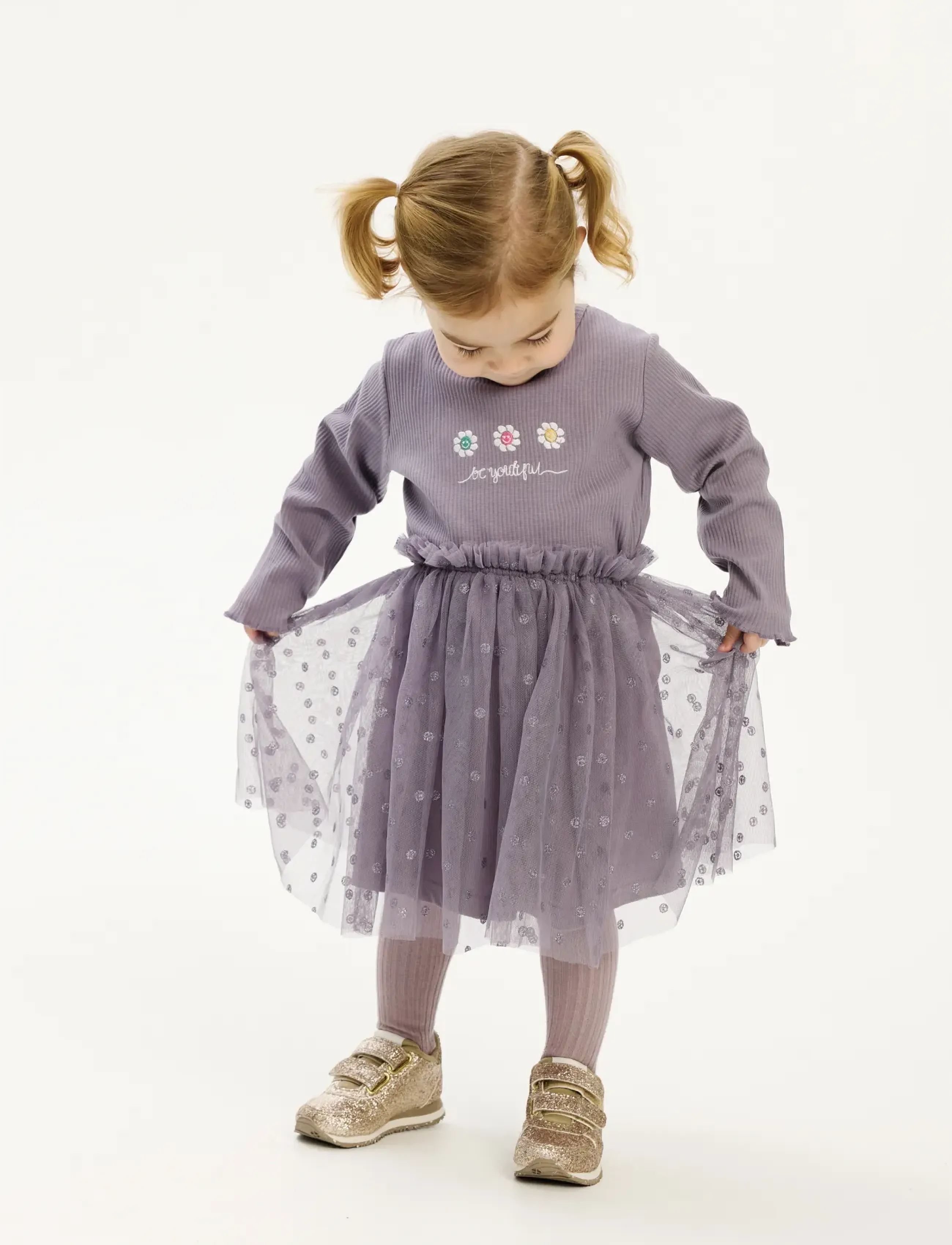 THE NEW SIBLINGS - TNSTPoppy Skirt - tüll-rock - gray ridge aop - 3