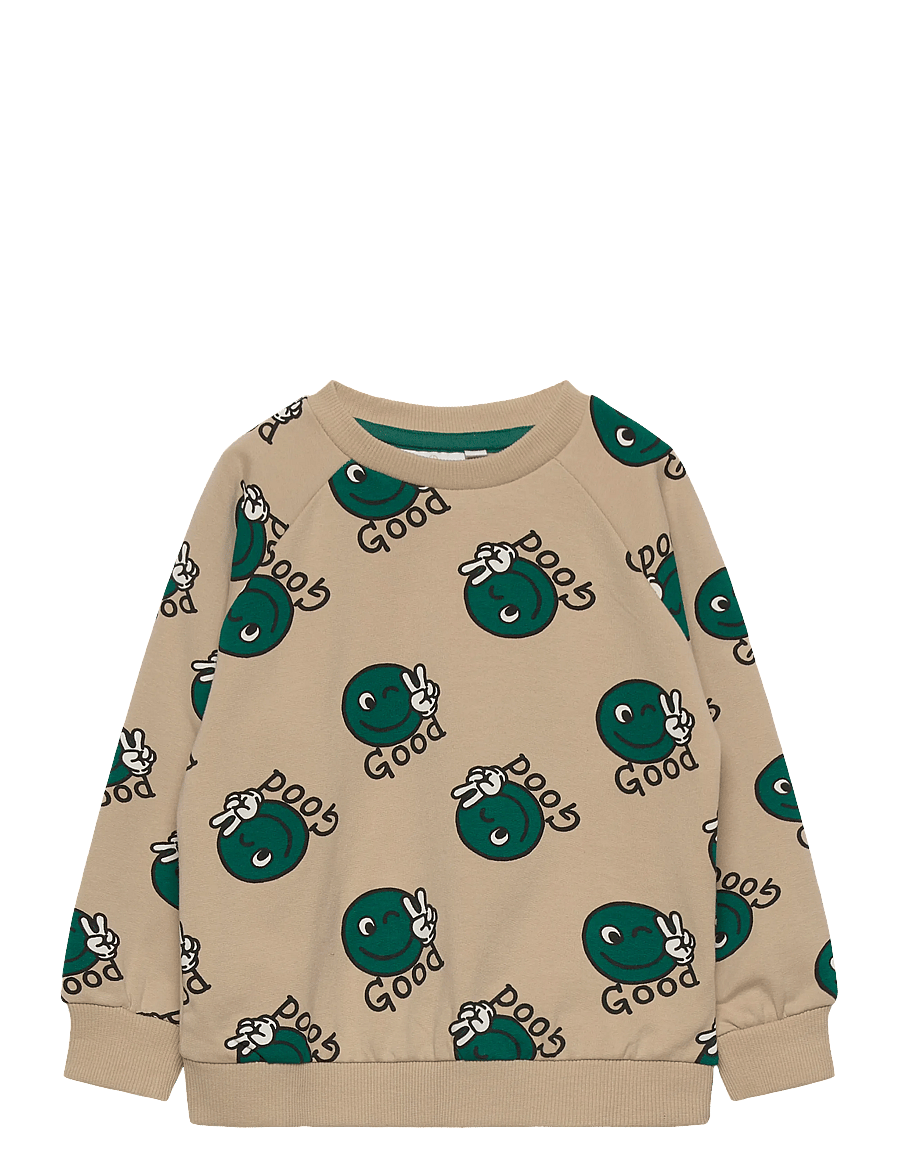 THE NEW SIBLINGS - TNSTPhil Sweatshirt - dressipluusid - humus aop - 0
