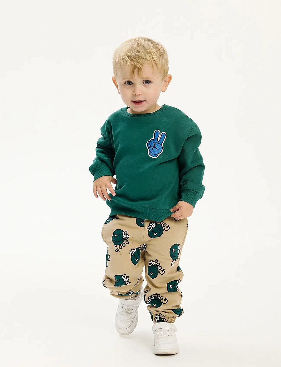 THE NEW SIBLINGS - TNSTPhineas OS Sweatshirt - sweatshirts - alpine green - 0