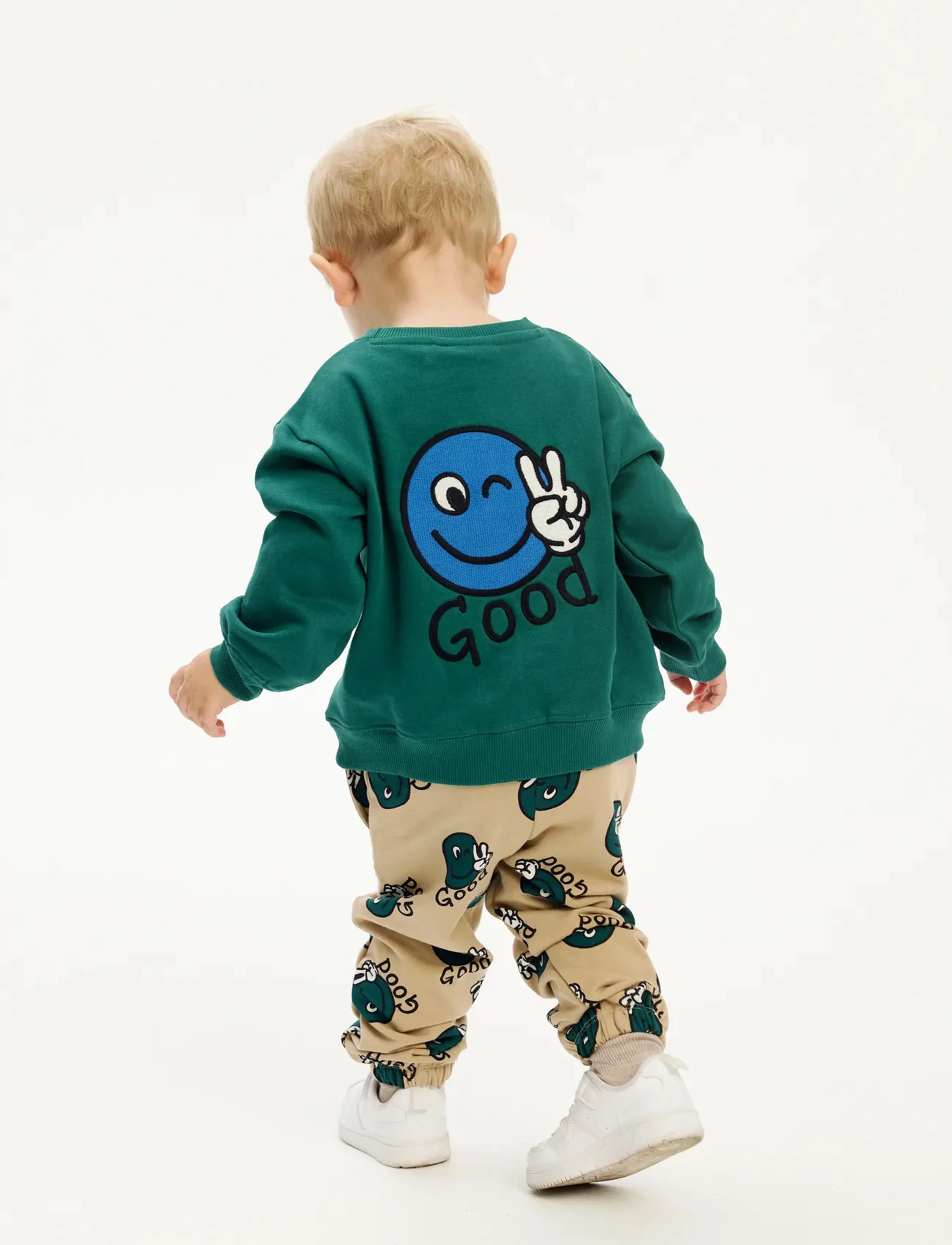 THE NEW SIBLINGS - TNSTPhineas OS Sweatshirt - sweatshirts - alpine green - 3