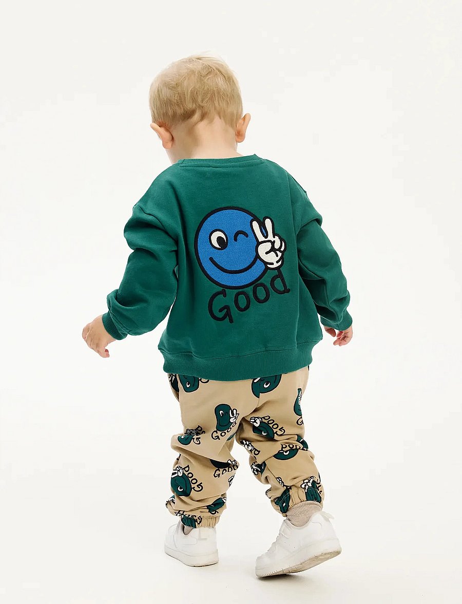 THE NEW SIBLINGS - TNSTPhineas OS Sweatshirt - sweatshirts - alpine green - 3