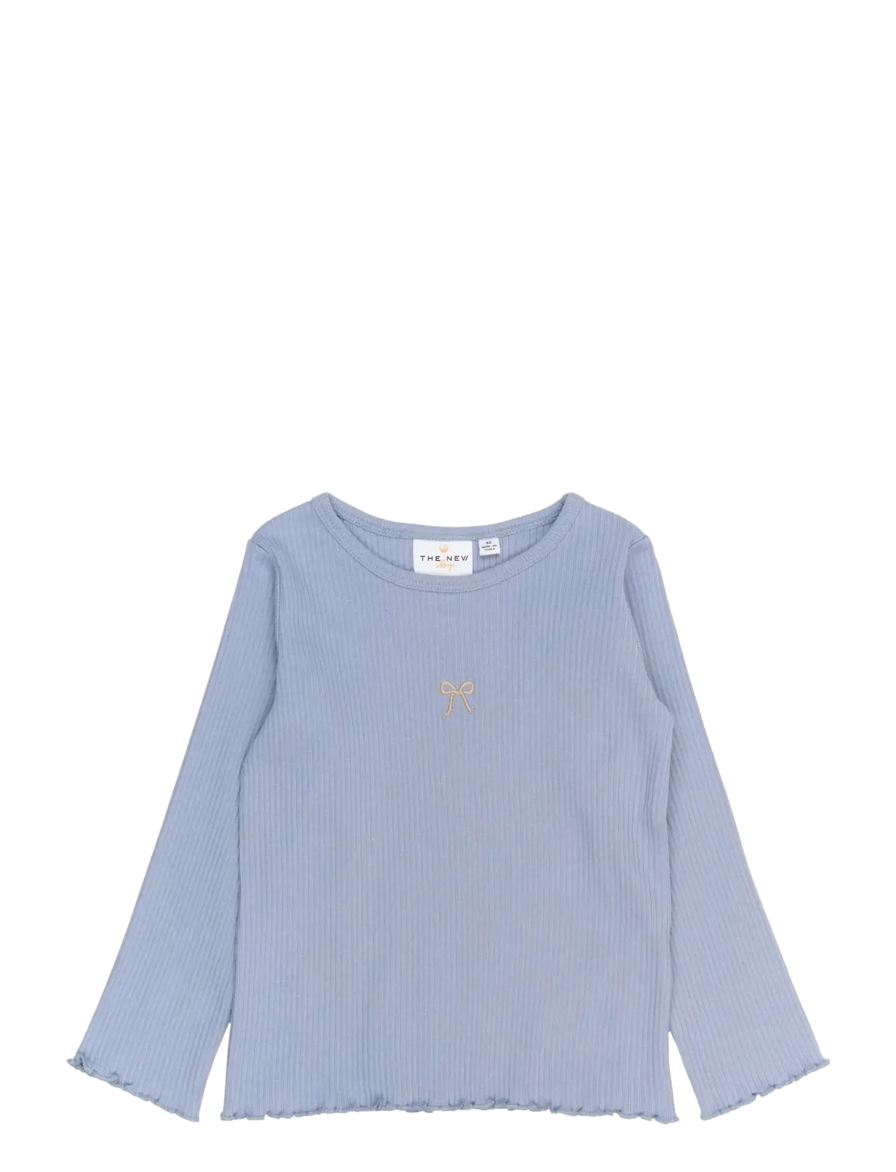THE NEW SIBLINGS TNSTRianna L_S Rib Tee - Clothing - TEMPEST / grey