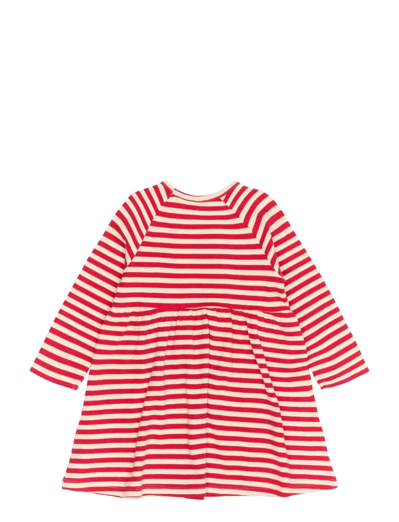 THE NEW SIBLINGS - TNSTFro L_S Loose Rib Dress - langärmelige freizeitkleider - ski patrol striped - 1