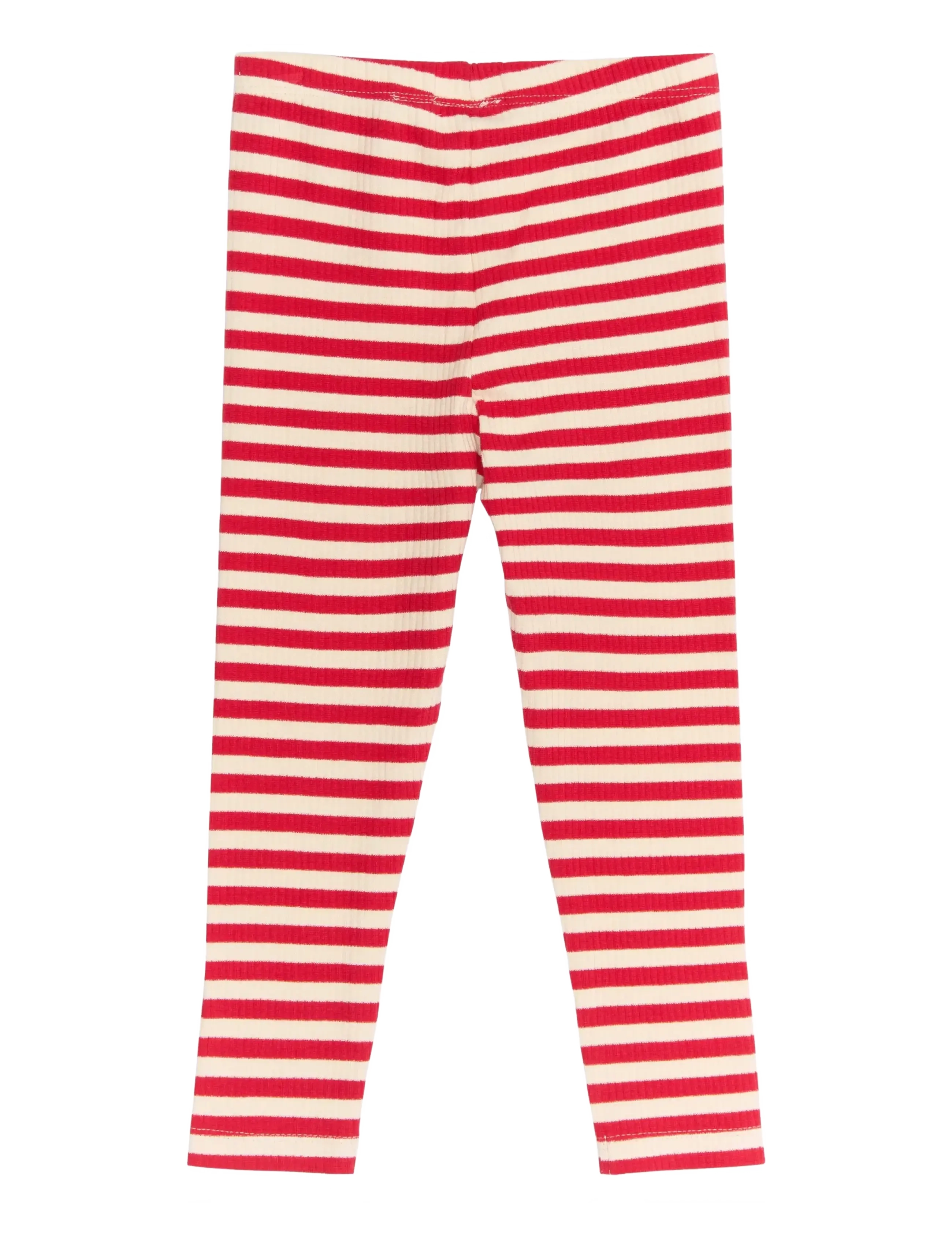 THE NEW SIBLINGS TNSTFro Rib Leggings - Leggings - SKI PATROL STRIPED / red