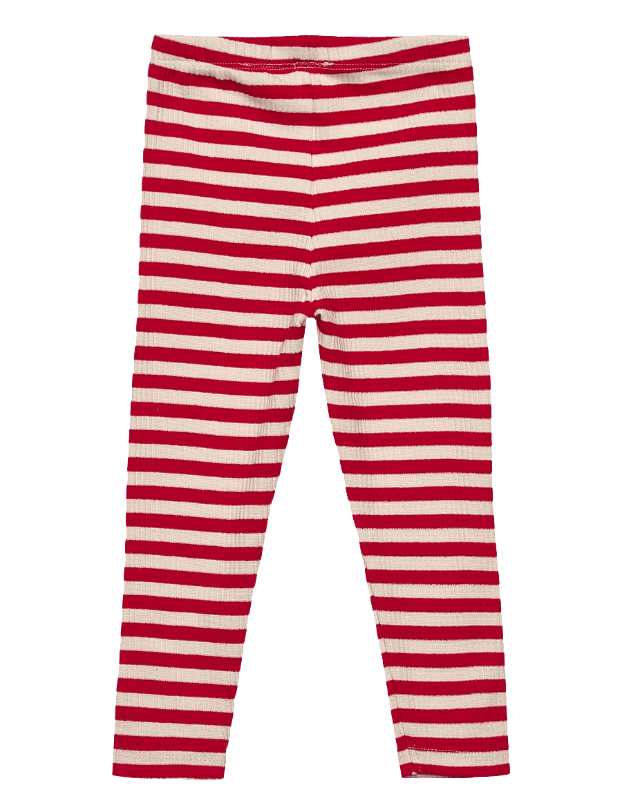 THE NEW SIBLINGS - TNSTFro Rib Leggings - shop efter alder - ski patrol striped - 2