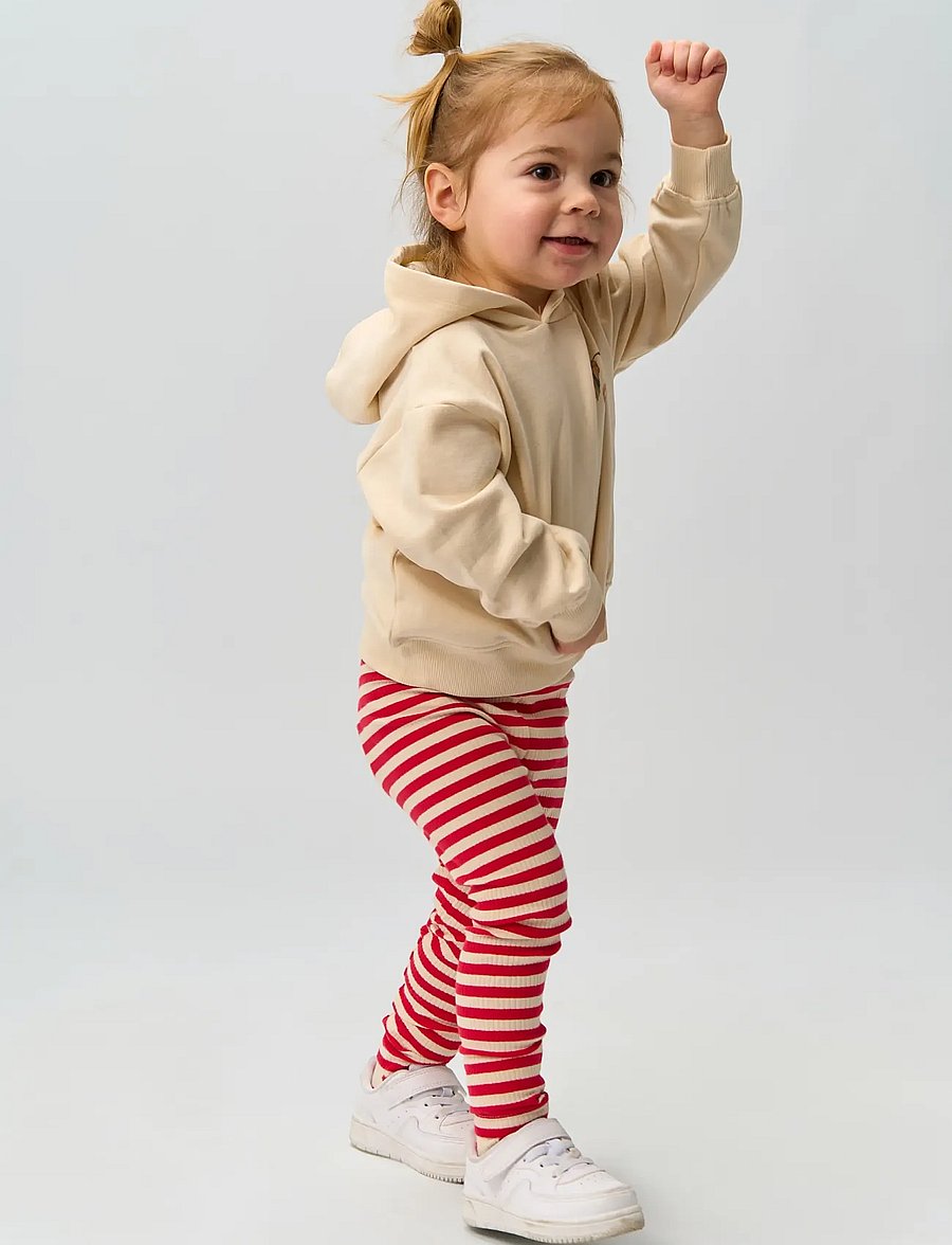 THE NEW SIBLINGS - TNSTFro Rib Leggings - shop efter alder - ski patrol striped - 0