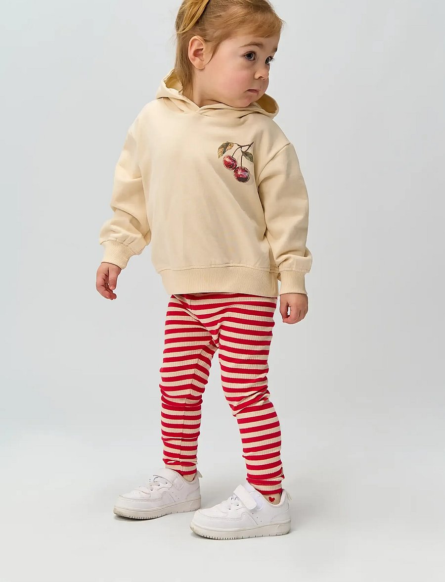 THE NEW SIBLINGS - TNSTFro Rib Leggings - shop efter alder - ski patrol striped - 3