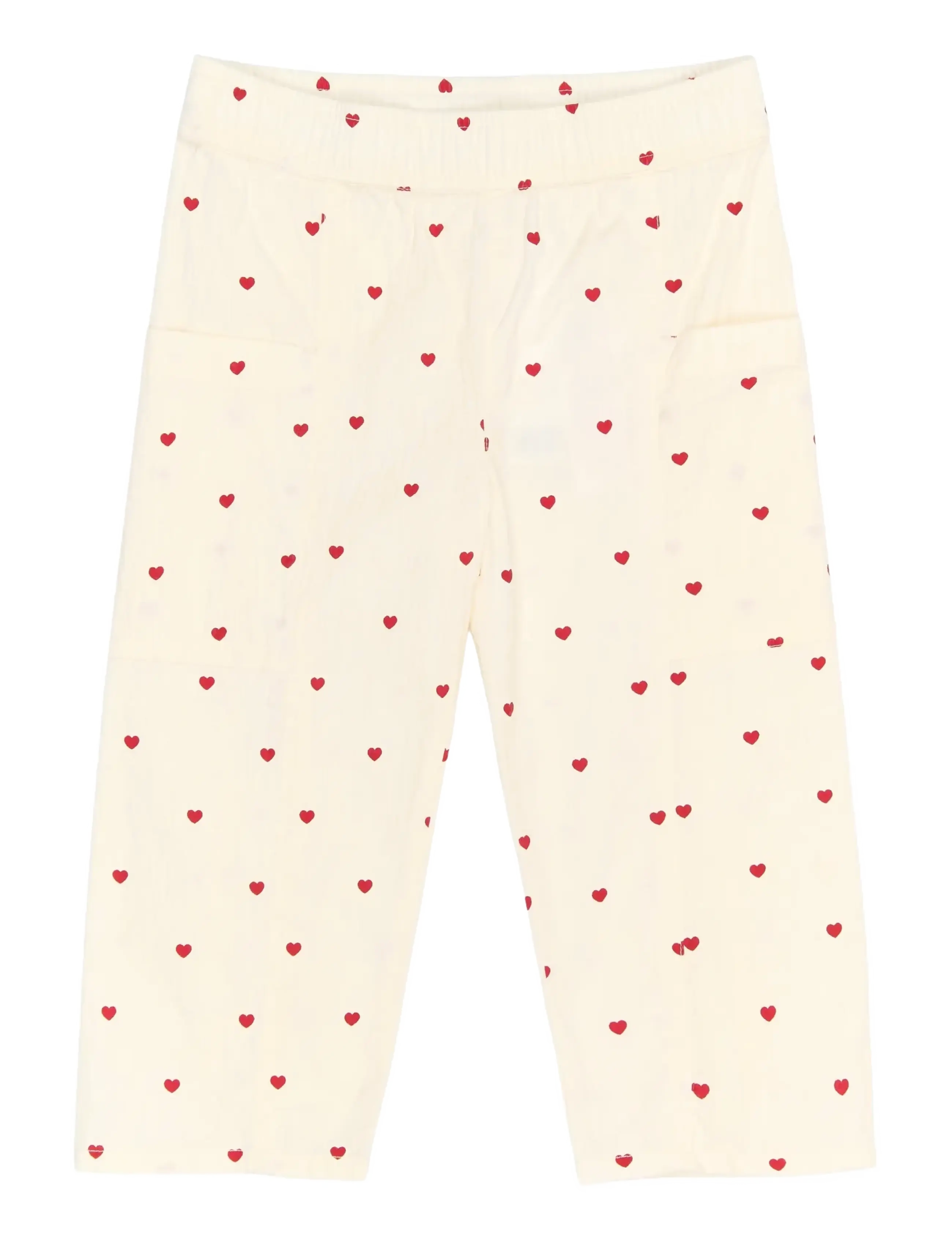 THE NEW SIBLINGS TNSTRaven Pants - Baby 44-92 - GARDENIA AOP / cream
