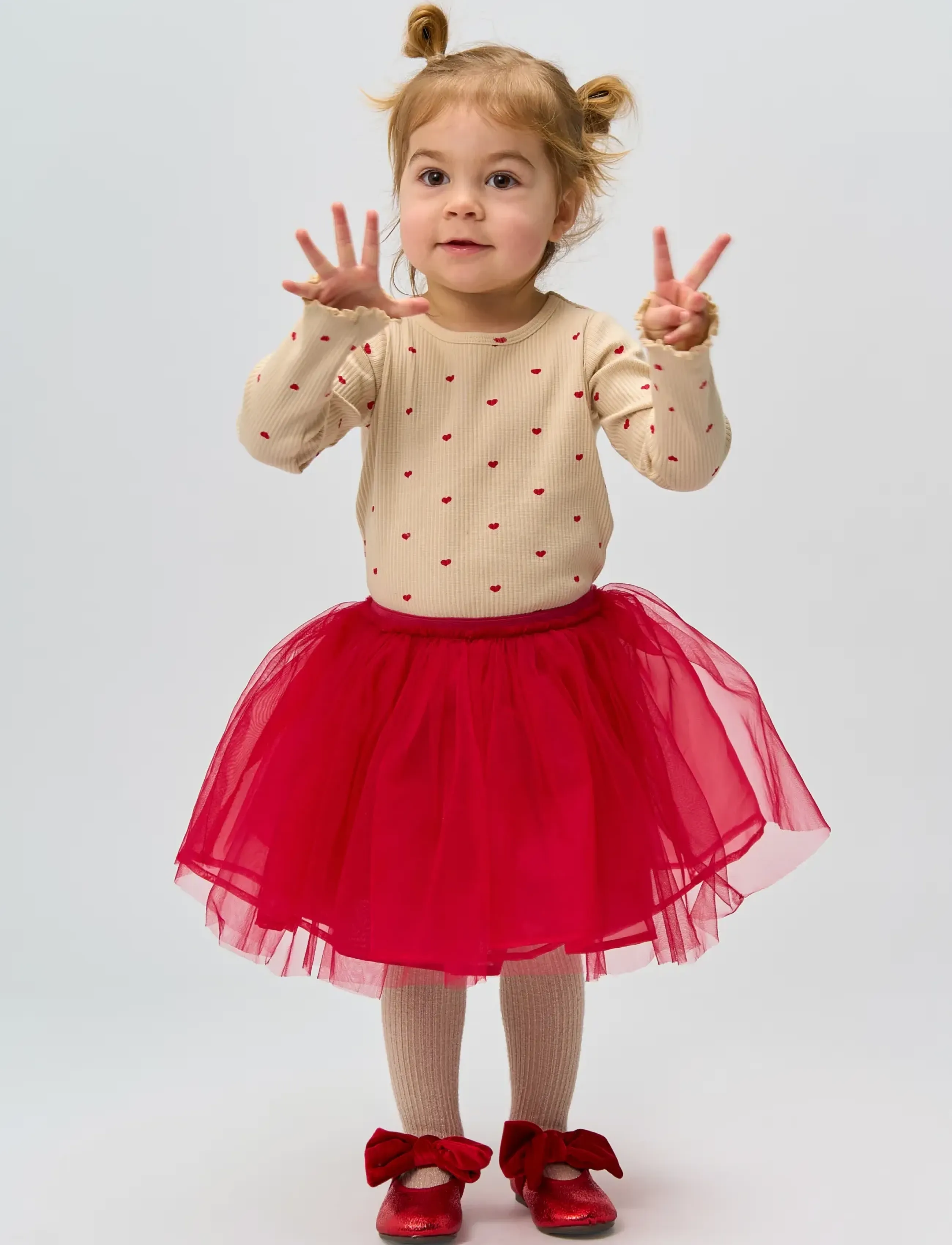 THE NEW SIBLINGS TNSTRosette Skirt - Kleidid ja seelikud - SKI PATROL / red
