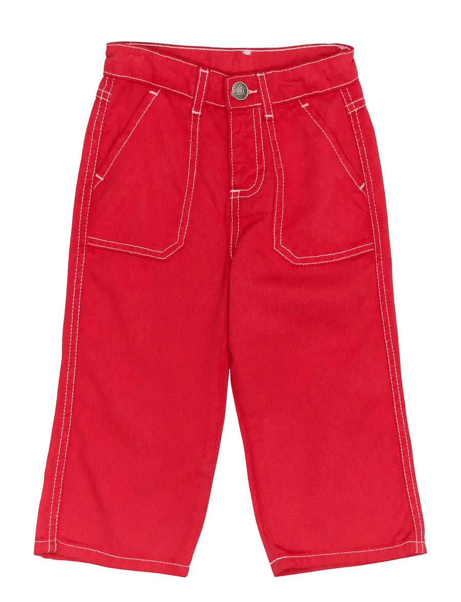 THE NEW SIBLINGS - TNSTRosaria Wide Pants - loose jeans - ski patrol - 1