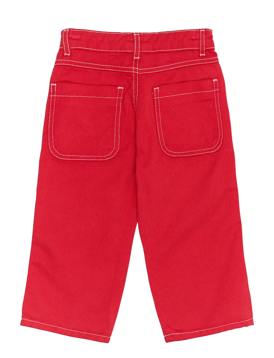 THE NEW SIBLINGS - TNSTRosaria Wide Pants - loose jeans - ski patrol - 2