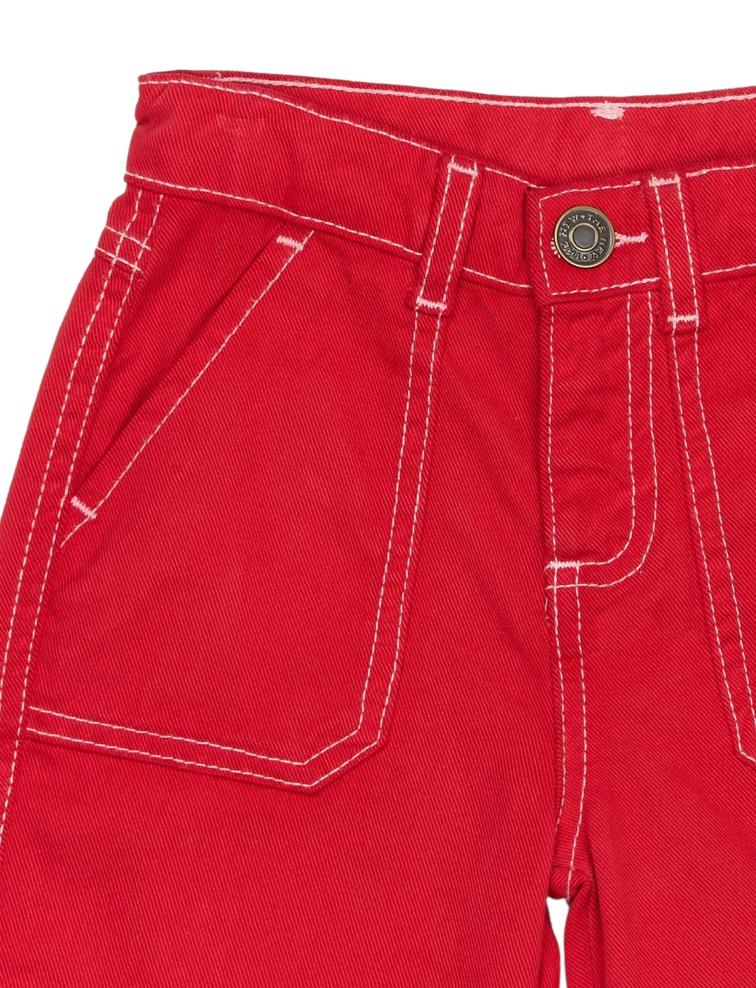 THE NEW SIBLINGS - TNSTRosaria Wide Pants - loose jeans - ski patrol - 5