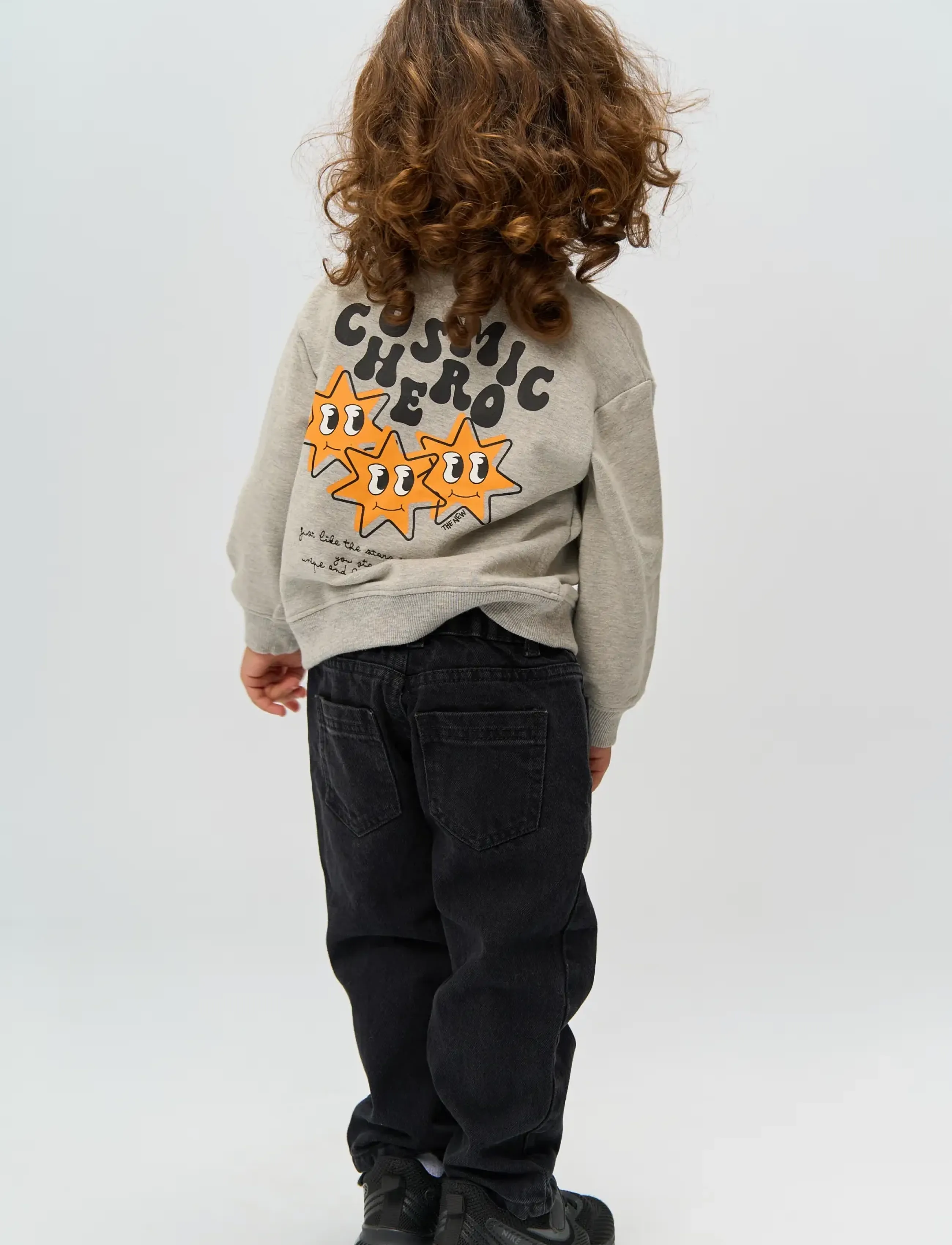 THE NEW SIBLINGS - TNSTRandall OS Sweatshirt - light grey melange - 4
