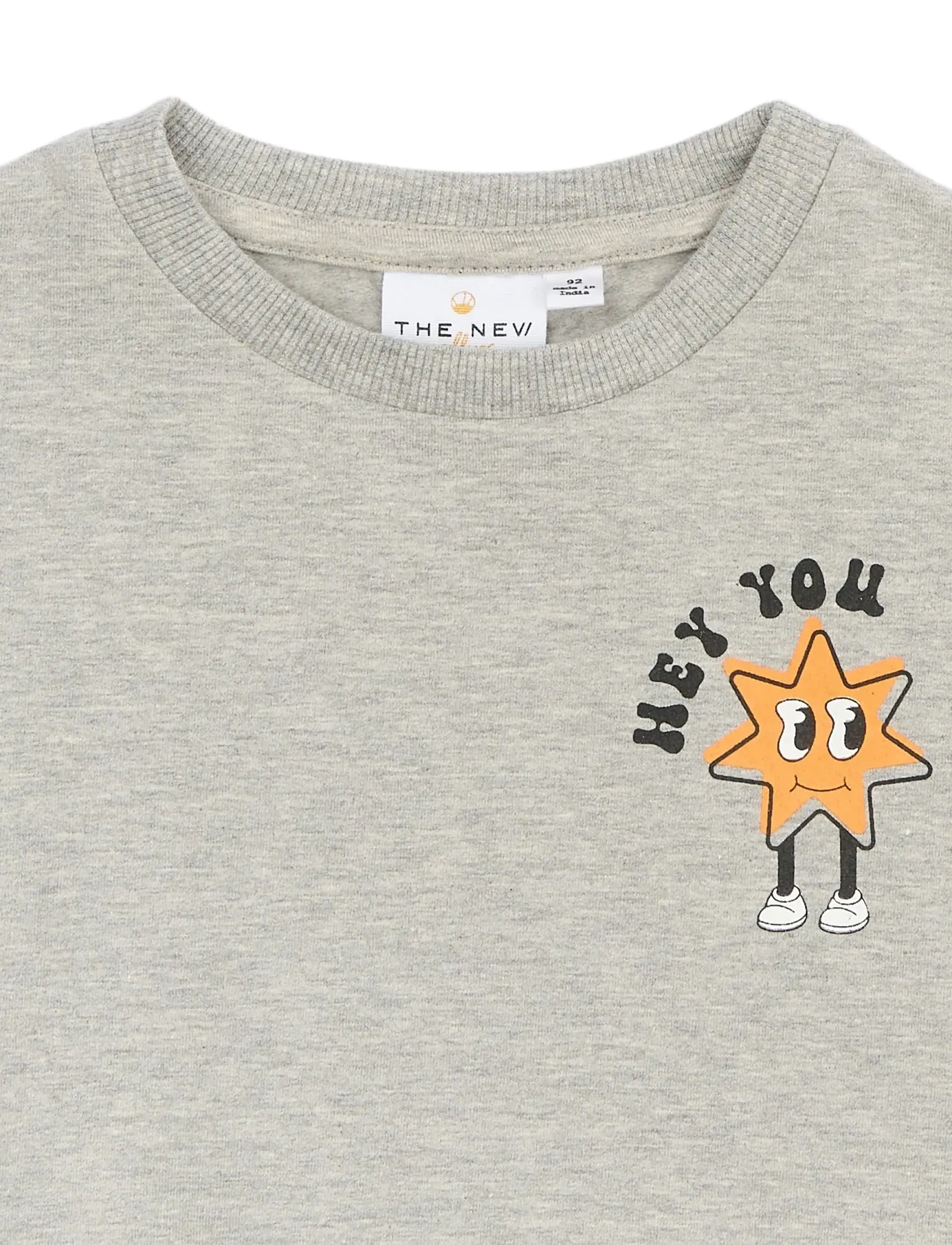 THE NEW SIBLINGS - TNSTRandall OS Sweatshirt - light grey melange - 5