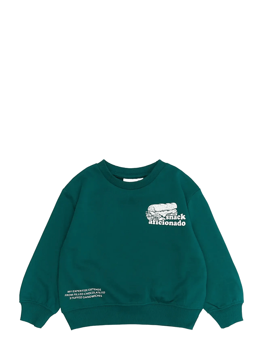 THE NEW SIBLINGS - TNSTRory OS Sweatshirt - deep teal - 0