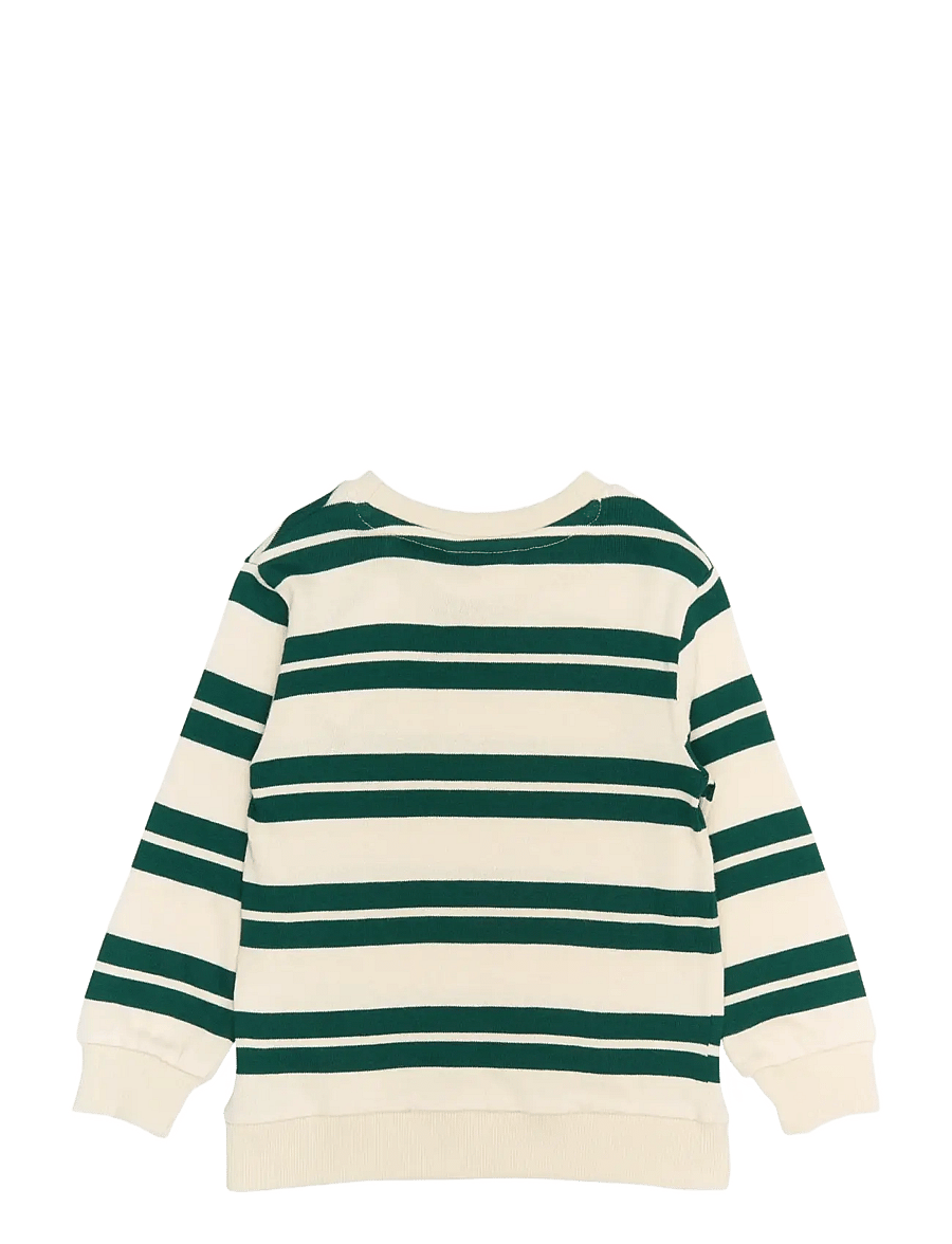 THE NEW SIBLINGS - TNSTRobbie Knit Sweatshirt - deep teal striped - 2