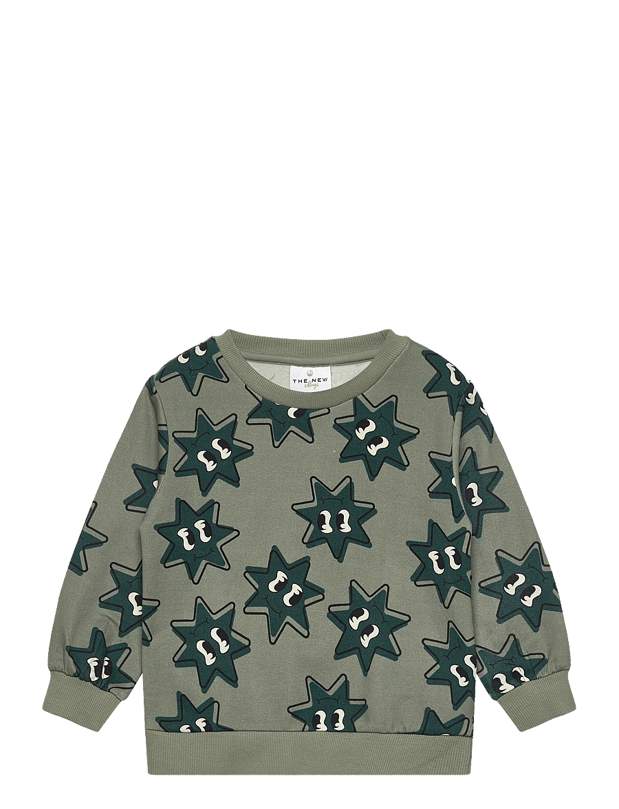 THE NEW SIBLINGS - TNSTRavi Sweatshirt - sweatshirts - lily pad aop - 0