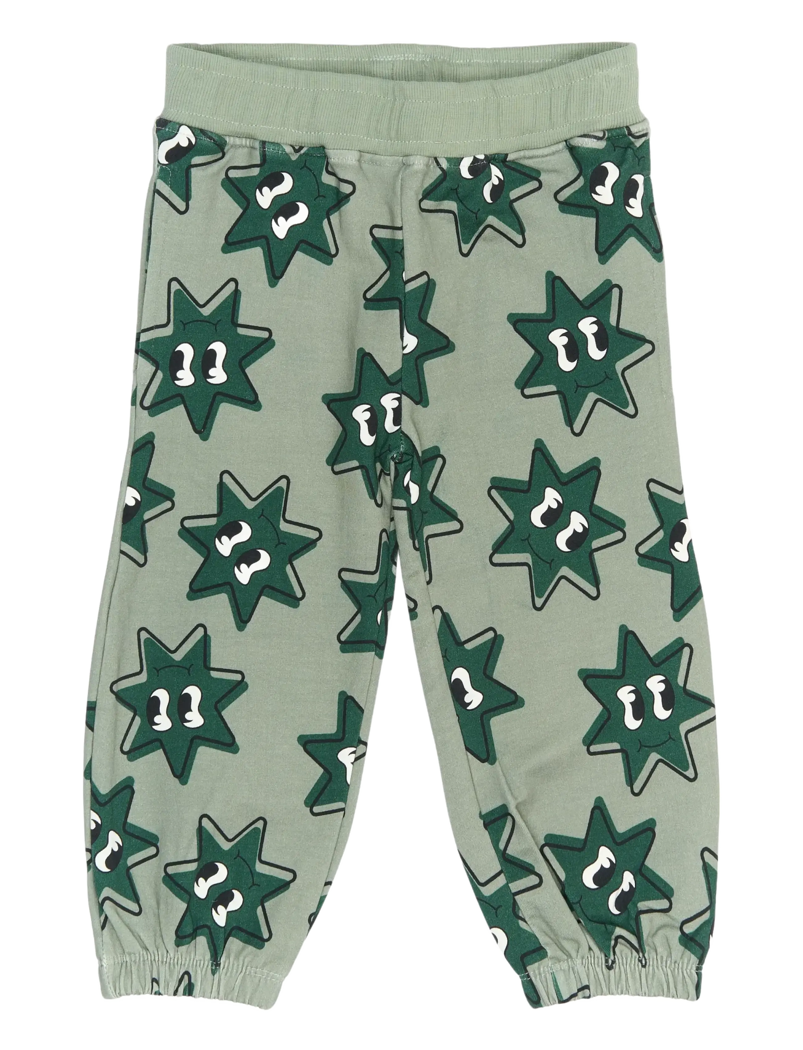 THE NEW SIBLINGS TNSTRavi Sweatpants - Clothing - LILY PAD AOP / khaki/green