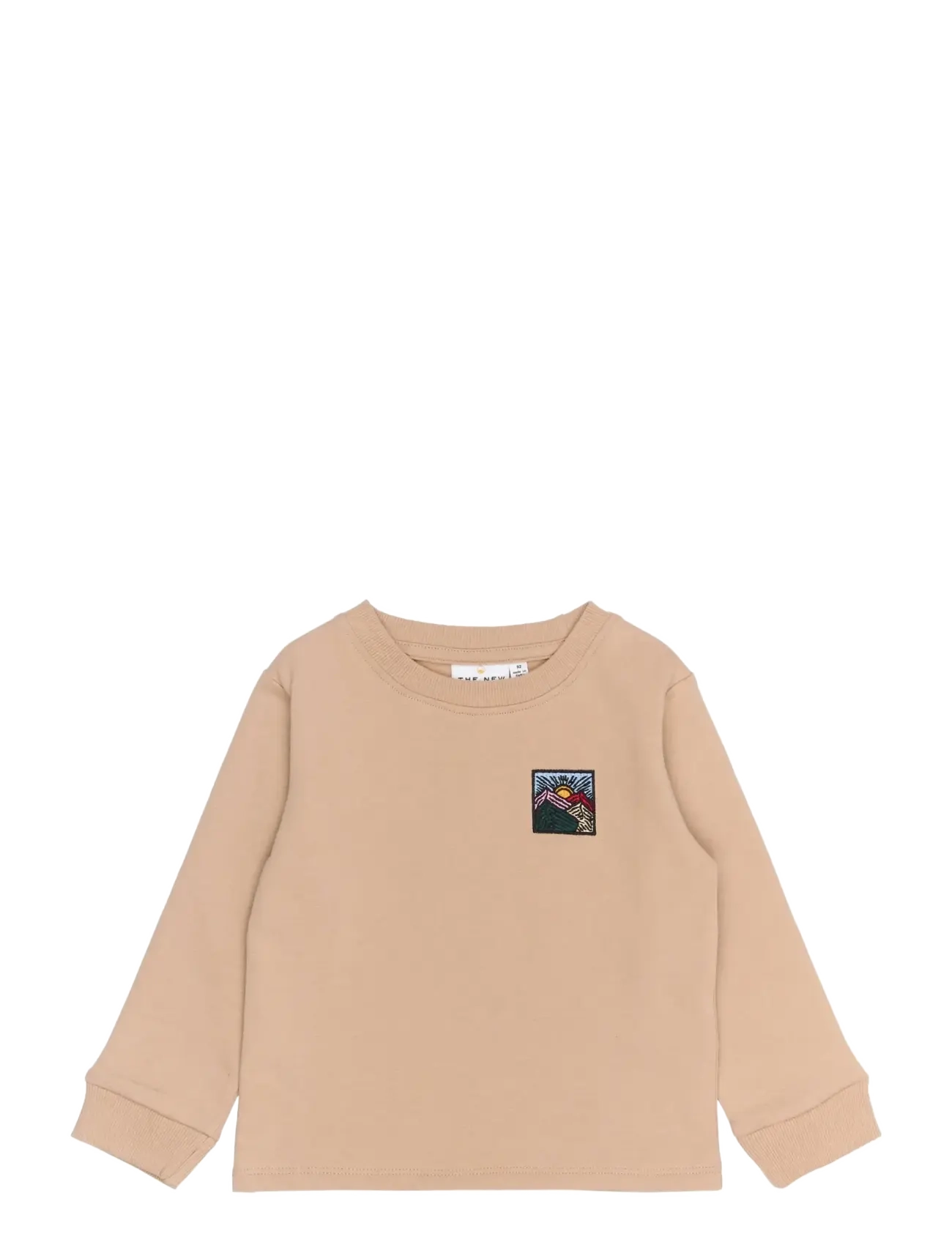 THE NEW SIBLINGS TNSTRonald L_S Sweat Tee - Baby 44-92 - HUMUS / beige