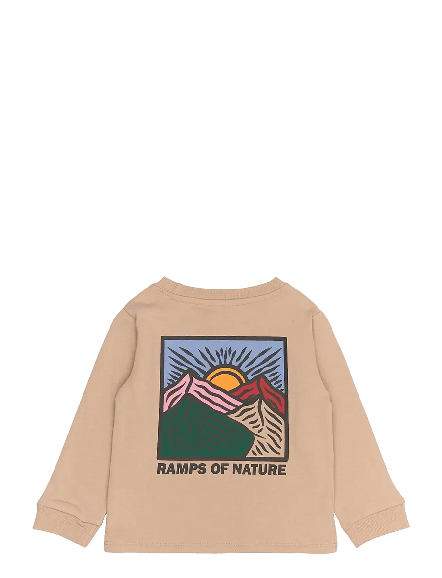 THE NEW SIBLINGS - TNSTRonald L_S Sweat Tee - humus - 2