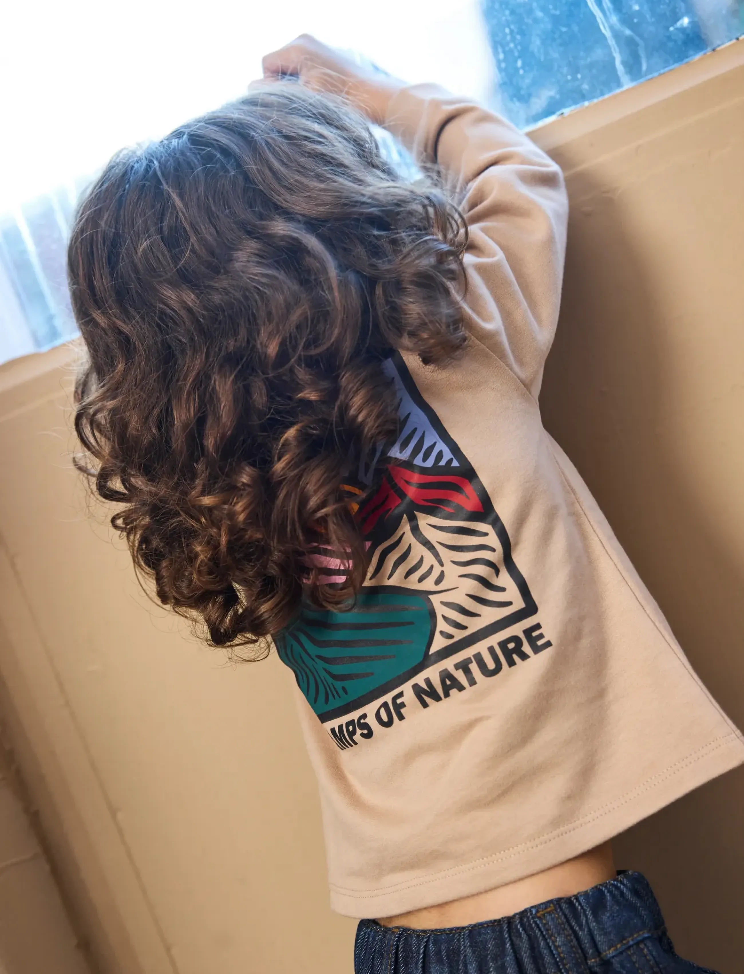 THE NEW SIBLINGS - TNSTRonald L_S Sweat Tee - humus - 3