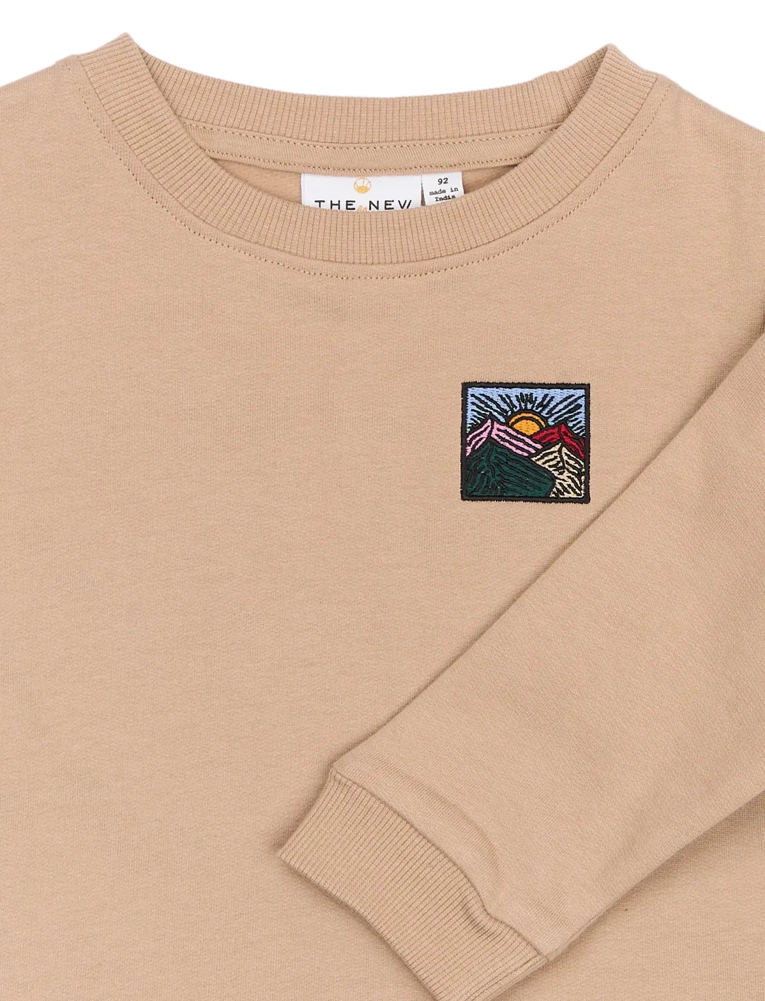 THE NEW SIBLINGS - TNSTRonald L_S Sweat Tee - humus - 4
