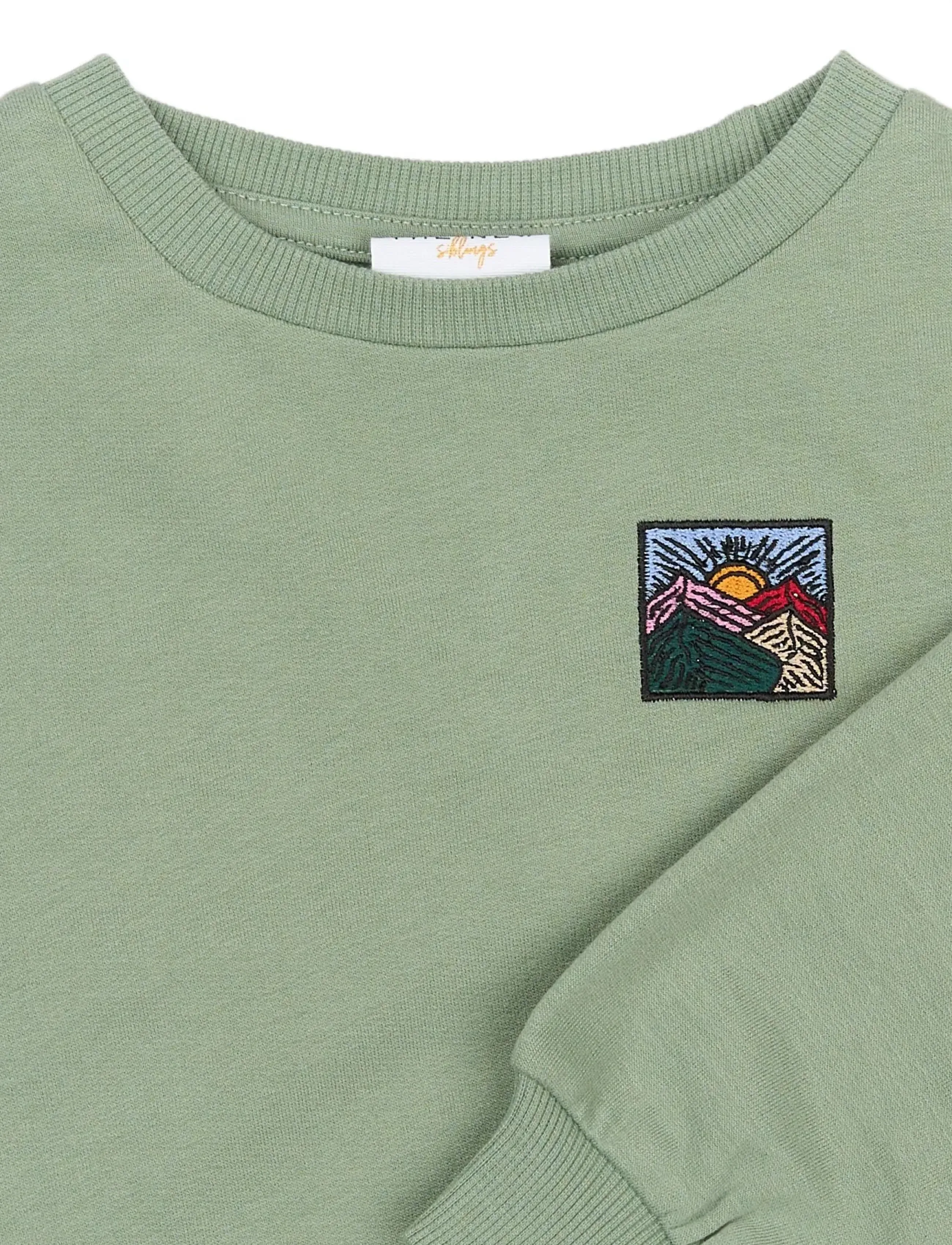 THE NEW SIBLINGS - TNSTRolando OS Sweatshirt - lily pad - 5