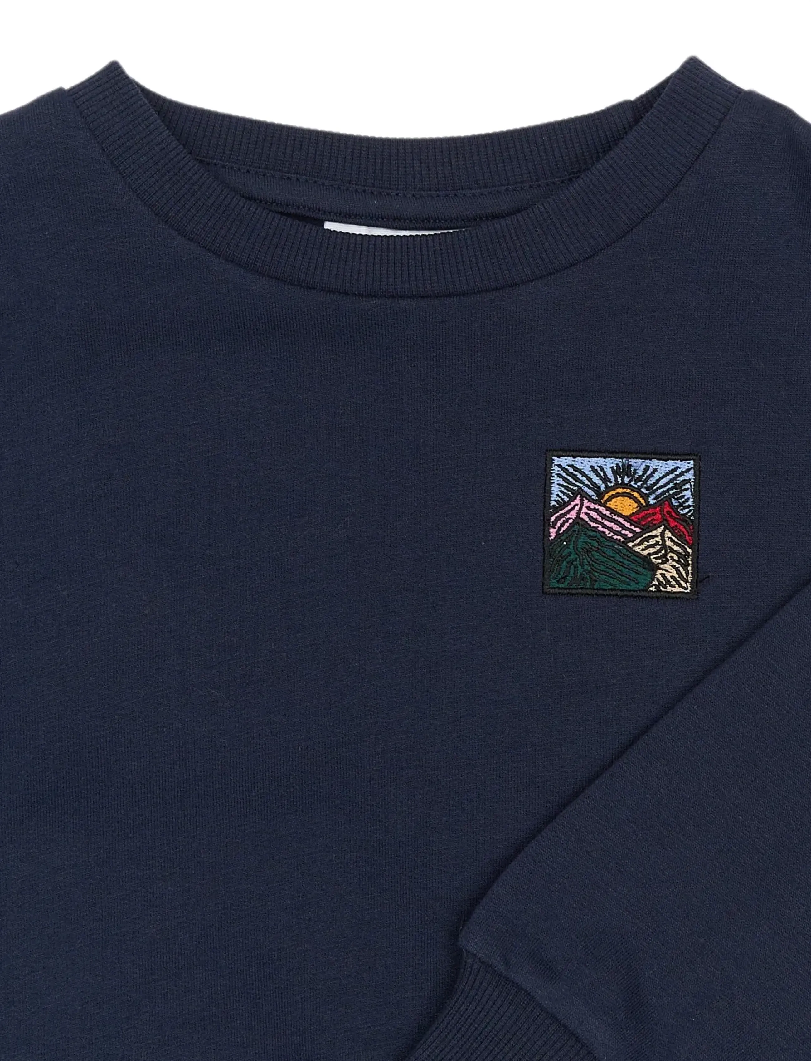 THE NEW SIBLINGS - TNSTRolando OS Sweatshirt - sweatshirts - navy blazer - 2