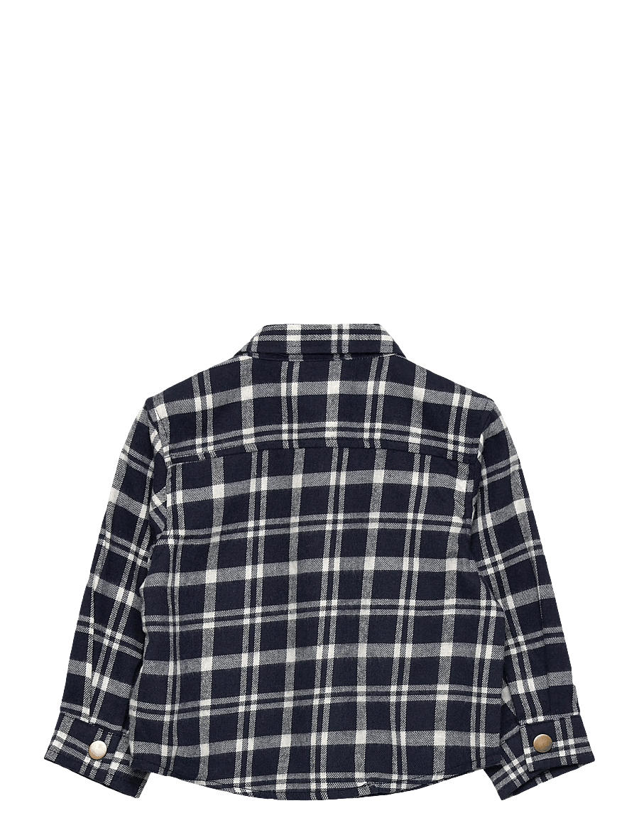 THE NEW SIBLINGS - TNSTRiggs L_S Flannel Shirt - chemises à manches longues - navy blazer check - 2