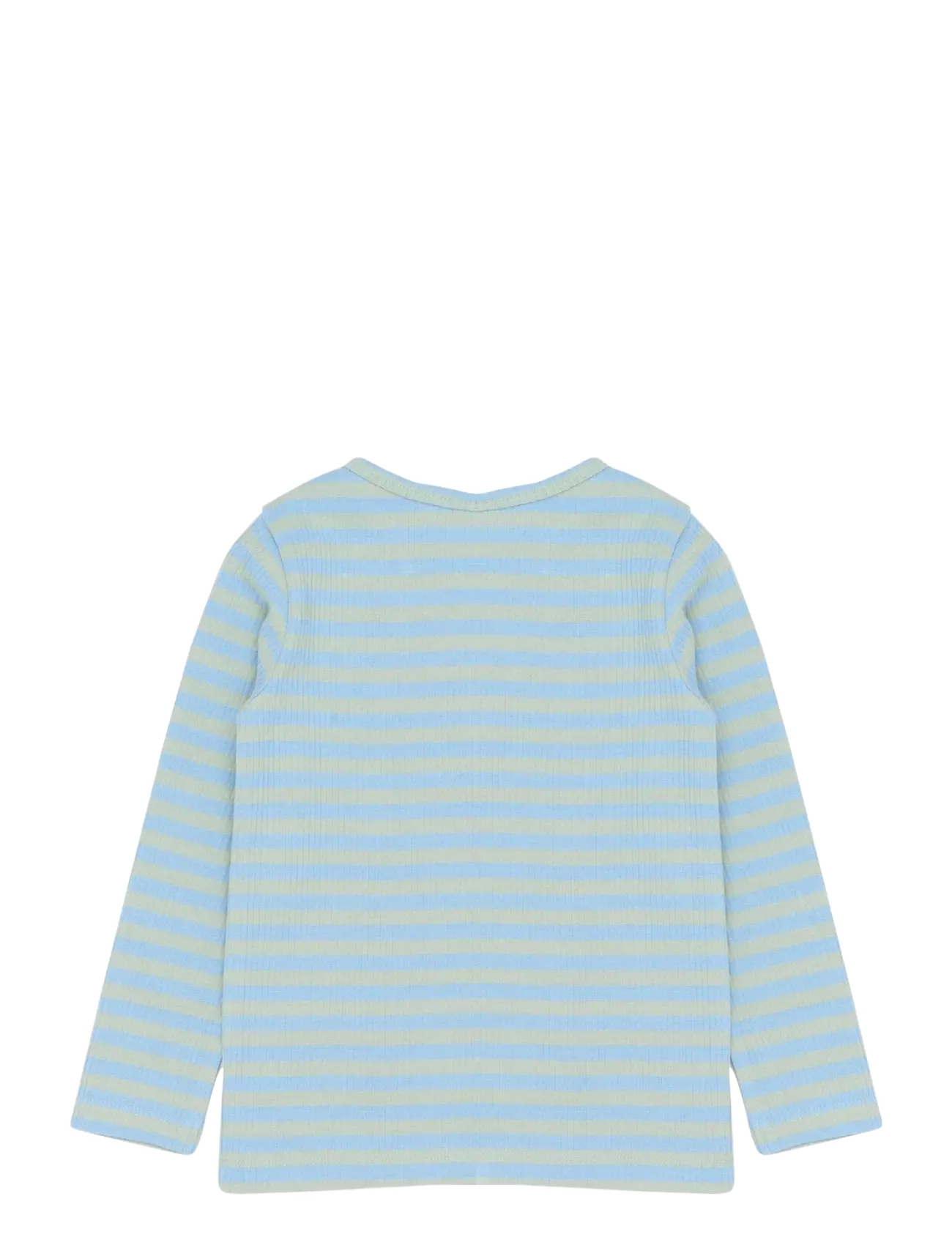 THE NEW SIBLINGS - TNSTFro L_S Rib Tee - forever blue striped - 1