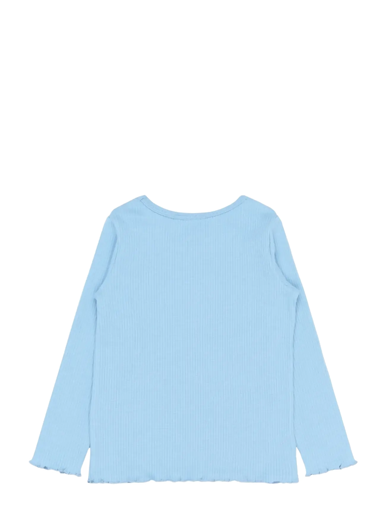 THE NEW SIBLINGS - TNSTRianna L_S Rib Tee - langærmede t-shirts - forever blue - 2
