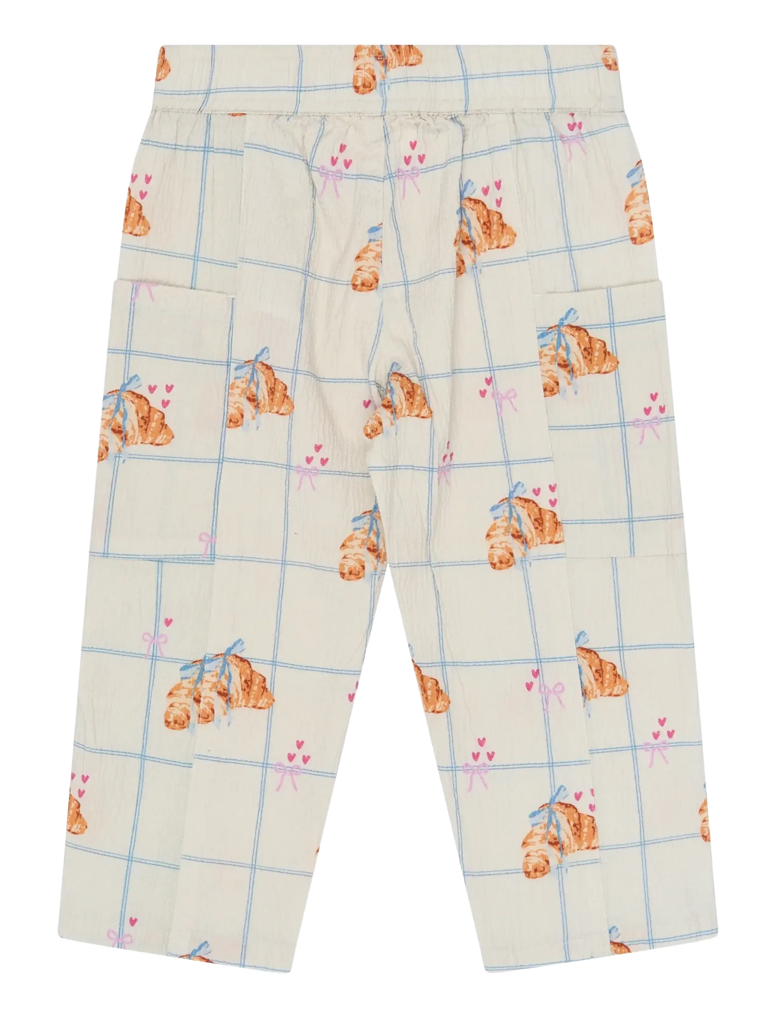 THE NEW SIBLINGS - TNSTSilke Pants - gardenia aop - 2