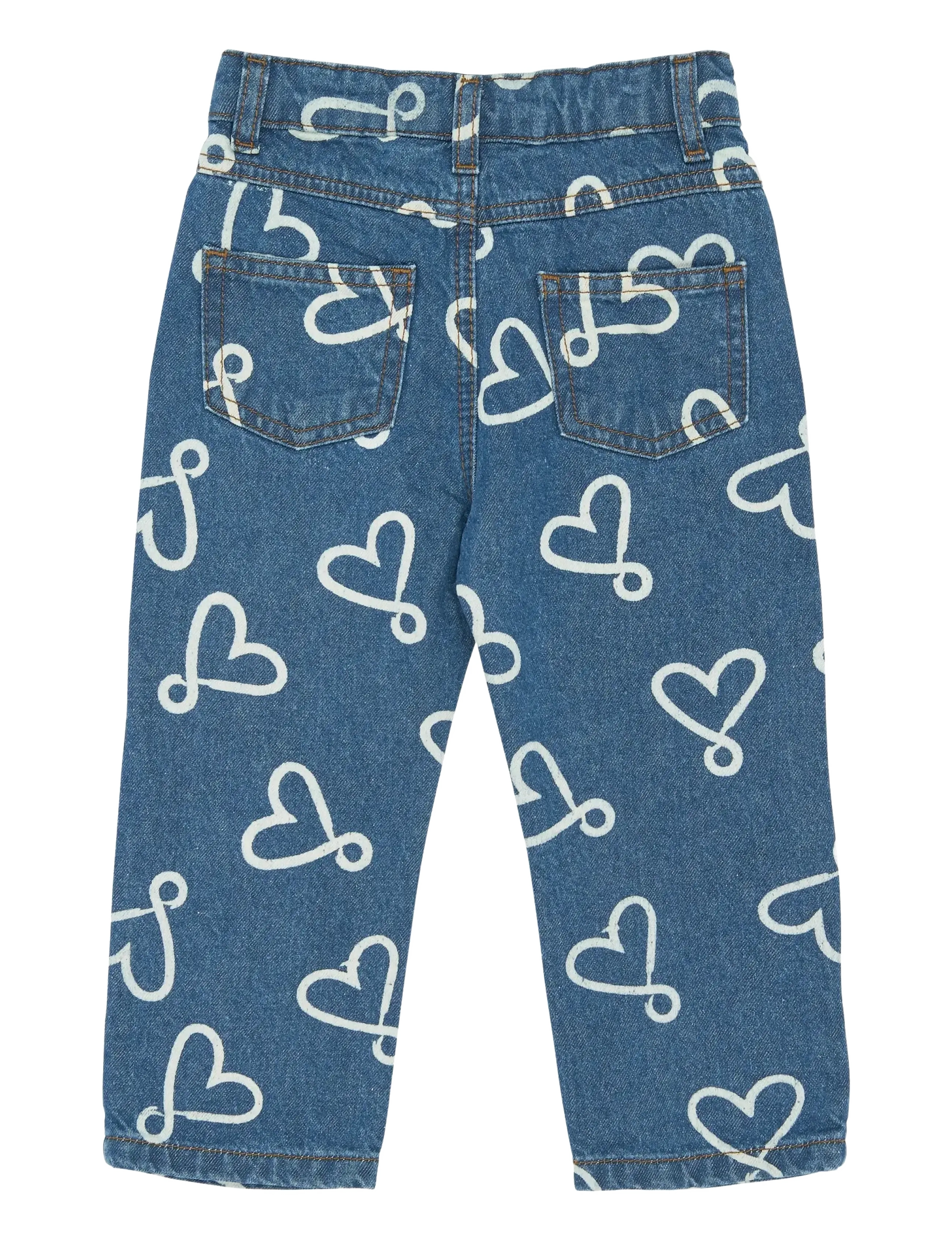 THE NEW SIBLINGS - TNSTShea Regular Fit Jeans - regular jeans - medium blue denim aop - 2