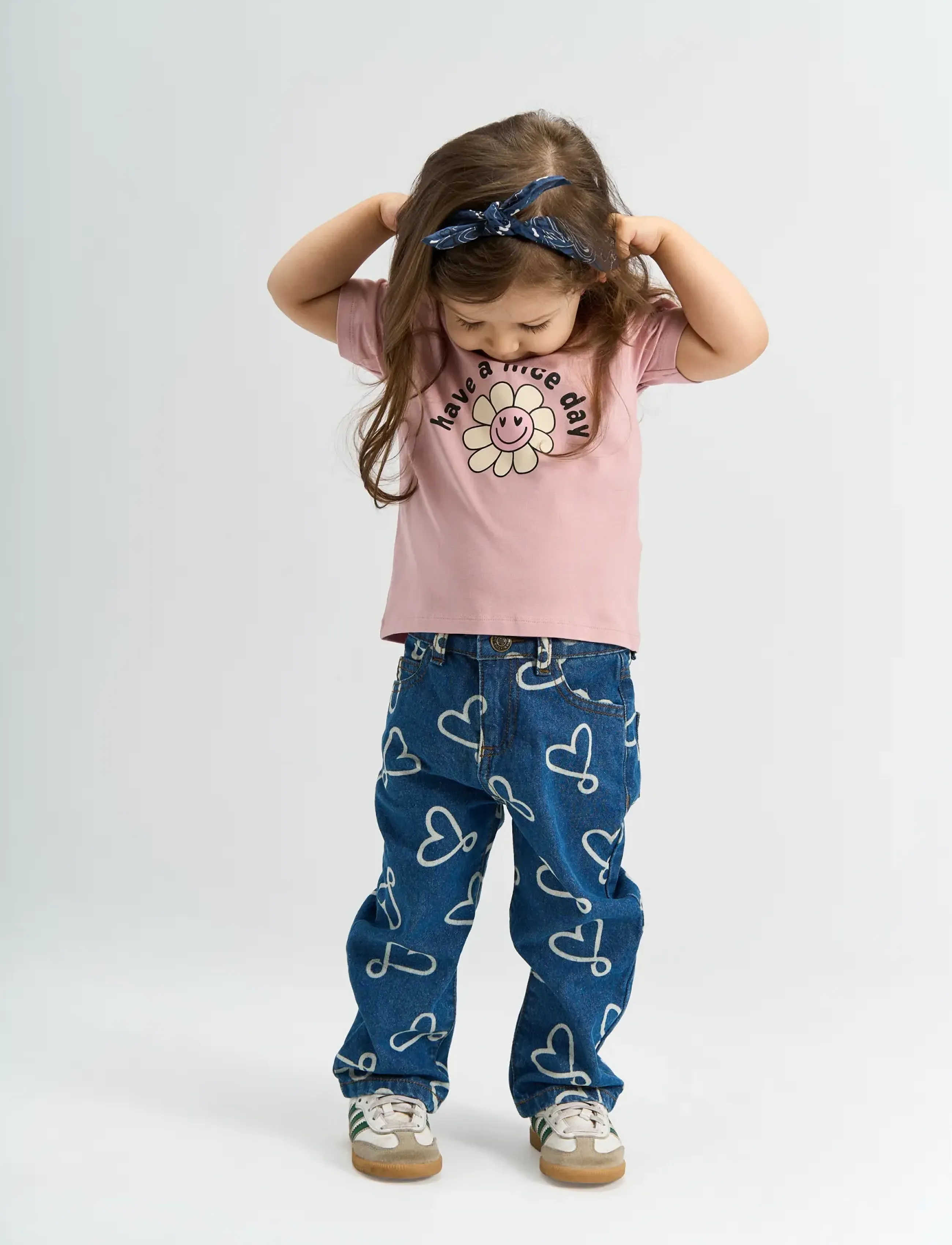 THE NEW SIBLINGS - TNSTShea Regular Fit Jeans - regular jeans - medium blue denim aop - 3