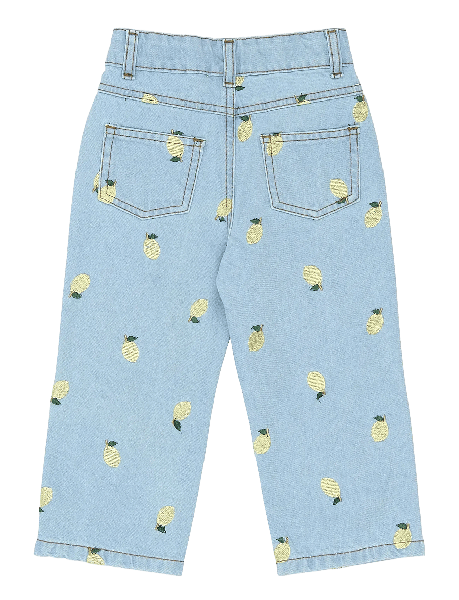 THE NEW SIBLINGS - TNSTSaja Regular Fit Jeans - regular jeans - light blue denim emb - 2