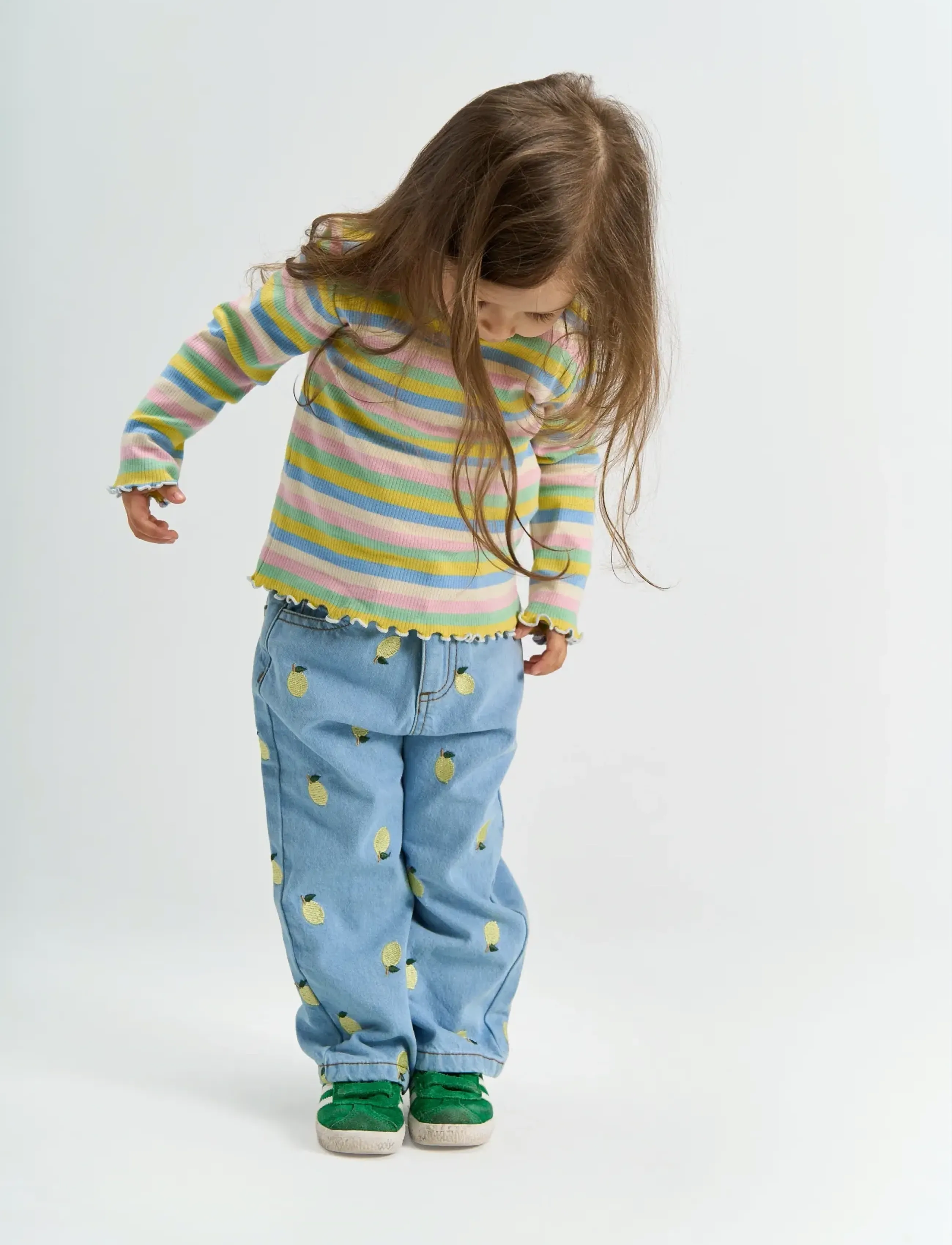 THE NEW SIBLINGS TNSTSaja Regular Fit Jeans - Bottoms - LIGHT BLUE DENIM EMB / blue